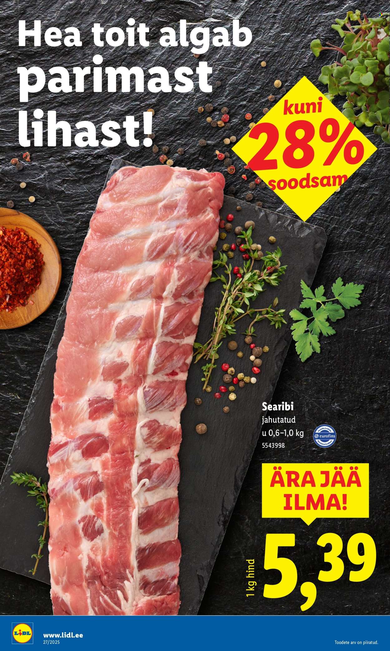 lidl - Lidl kliendileht - Nädalalõpu pakkumised (3.07 - 6.07.2025) - page: 16