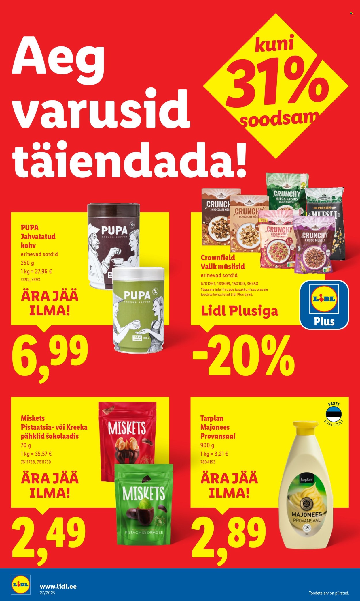 lidl - Lidl kliendileht - Nädalalõpu pakkumised (3.07 - 6.07.2025) - page: 34
