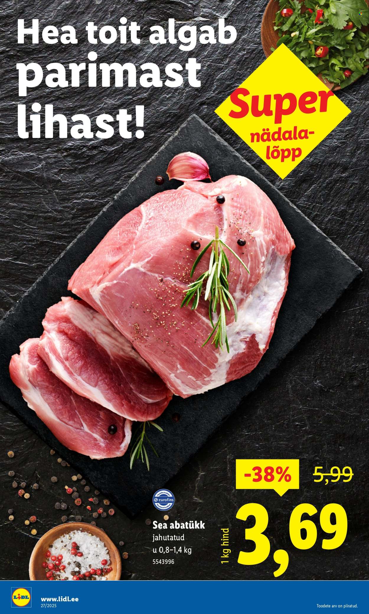 lidl - Lidl kliendileht - Nädalalõpu pakkumised (3.07 - 6.07.2025) - page: 8