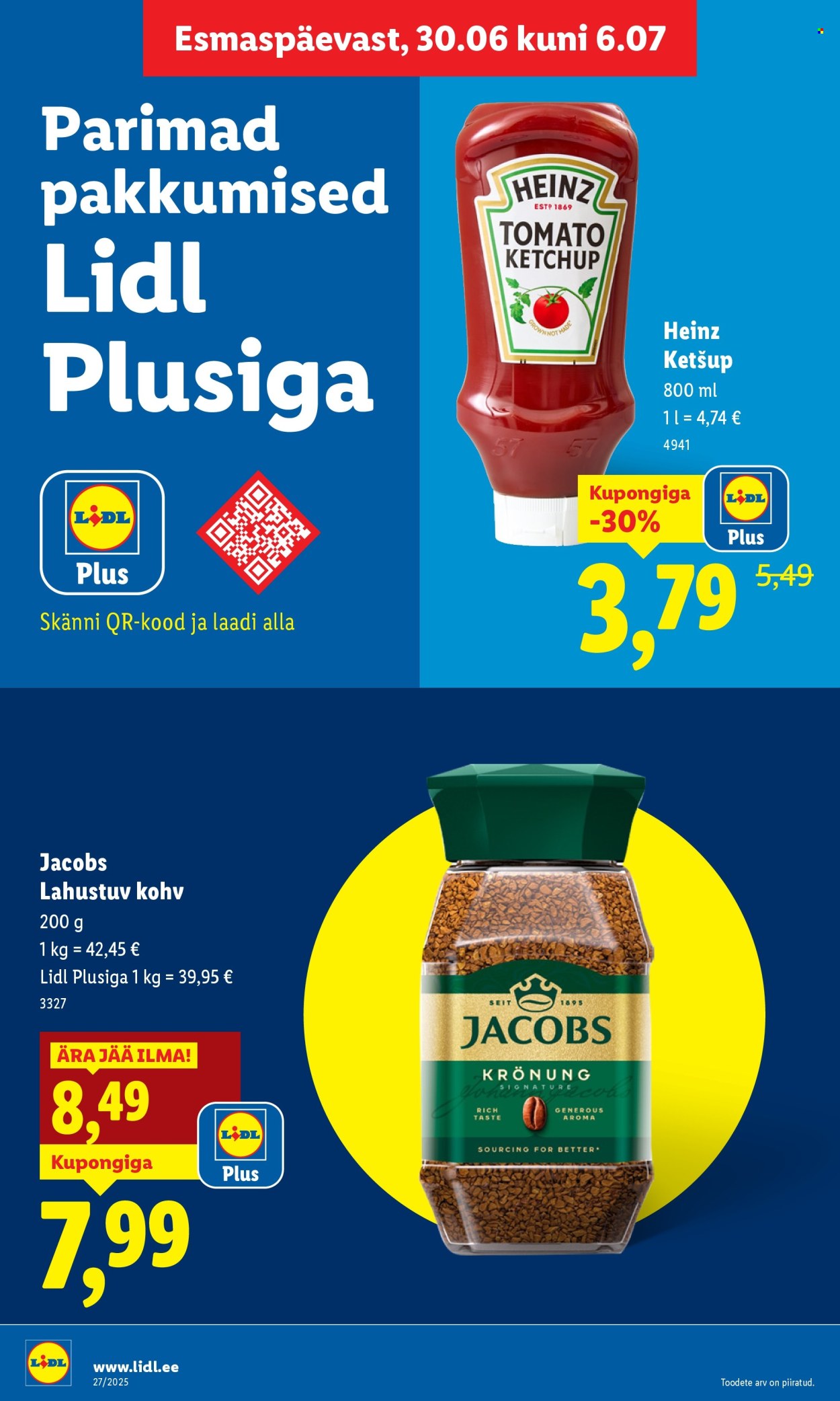 lidl - Lidl kliendileht - Nädalalõpu pakkumised (3.07 - 6.07.2025) - page: 30
