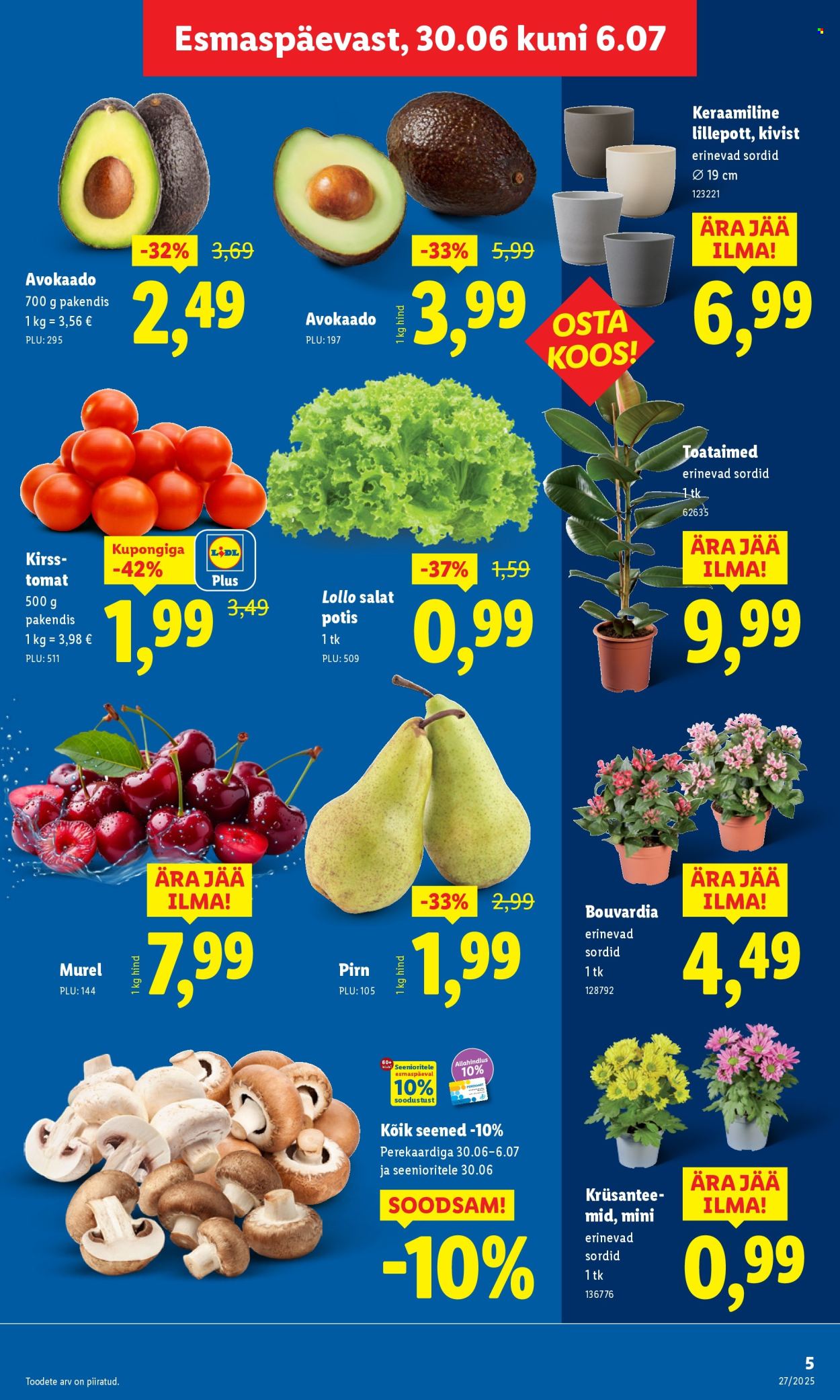 lidl - Lidl kliendileht - Nädalalõpu pakkumised (3.07 - 6.07.2025) - page: 5