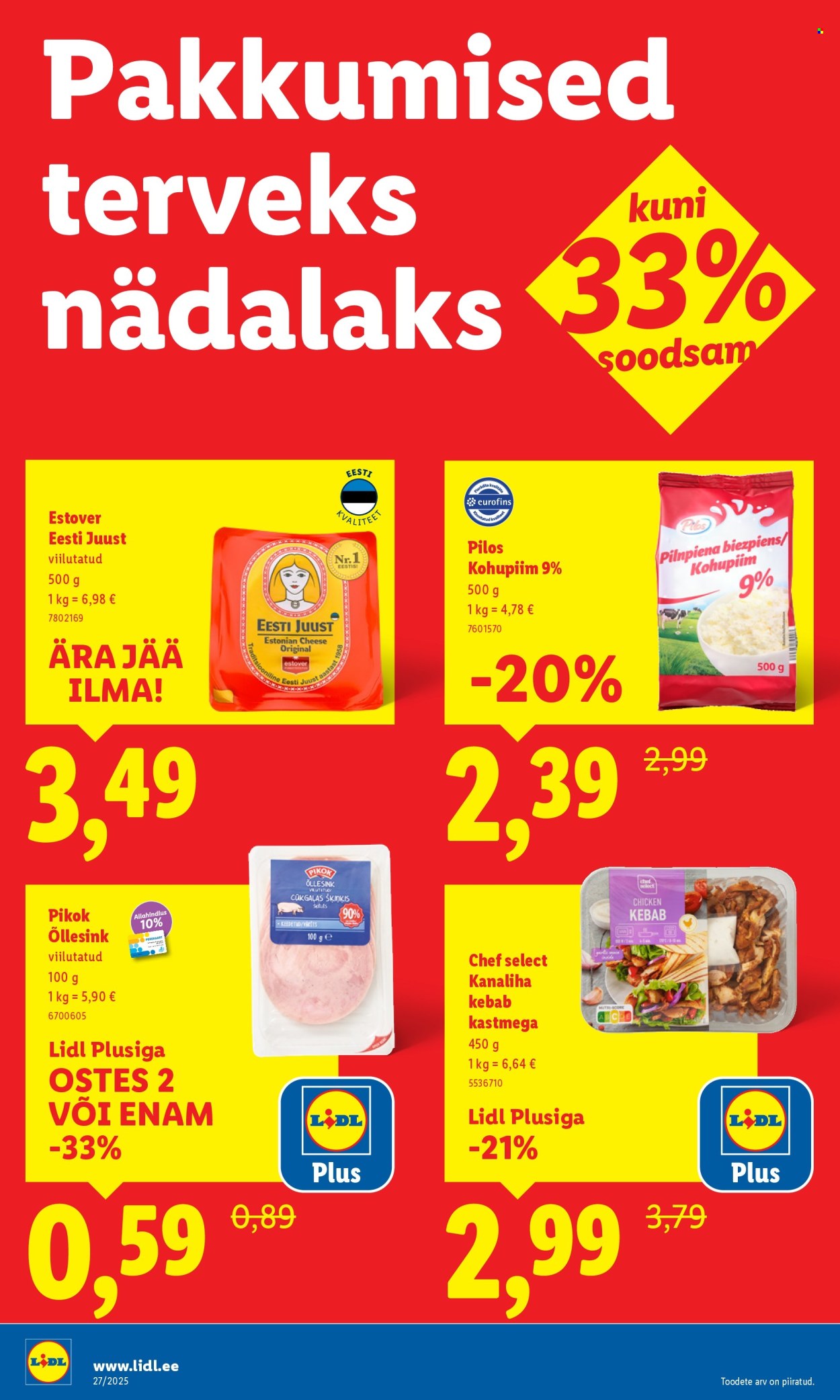 lidl - Lidl kliendileht - Nädalalõpu pakkumised (3.07 - 6.07.2025) - page: 32