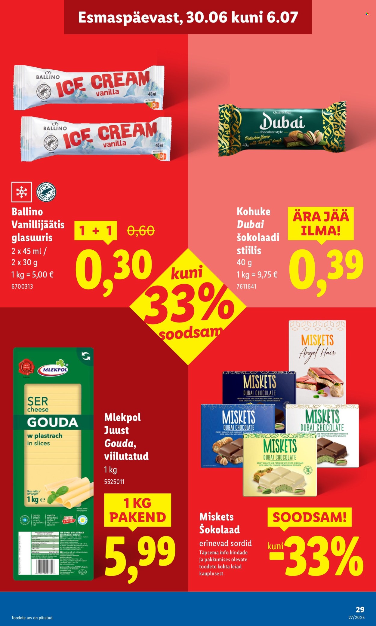 lidl - Lidl kliendileht - Nädalalõpu pakkumised (3.07 - 6.07.2025) - page: 29