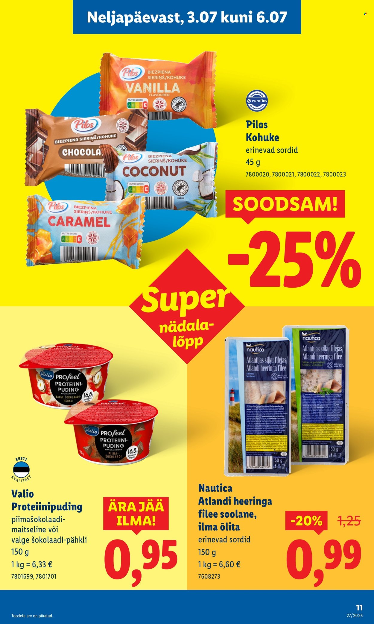 lidl - Lidl kliendileht - Nädalalõpu pakkumised (3.07 - 6.07.2025) - page: 11