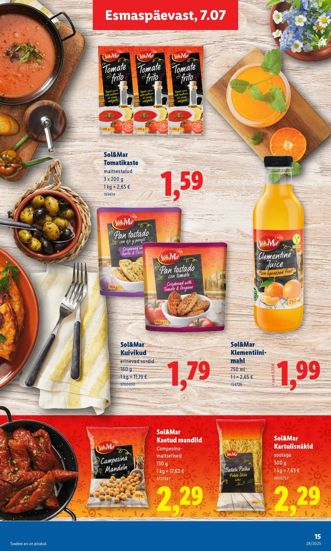 lidl - Lidl kliendileht - kliendileht (7.07 - 13.07.2025) - page: 15 lidl - Lidl kliendileht - kliendileht (7.07 - 13.07.2025) - page: 15