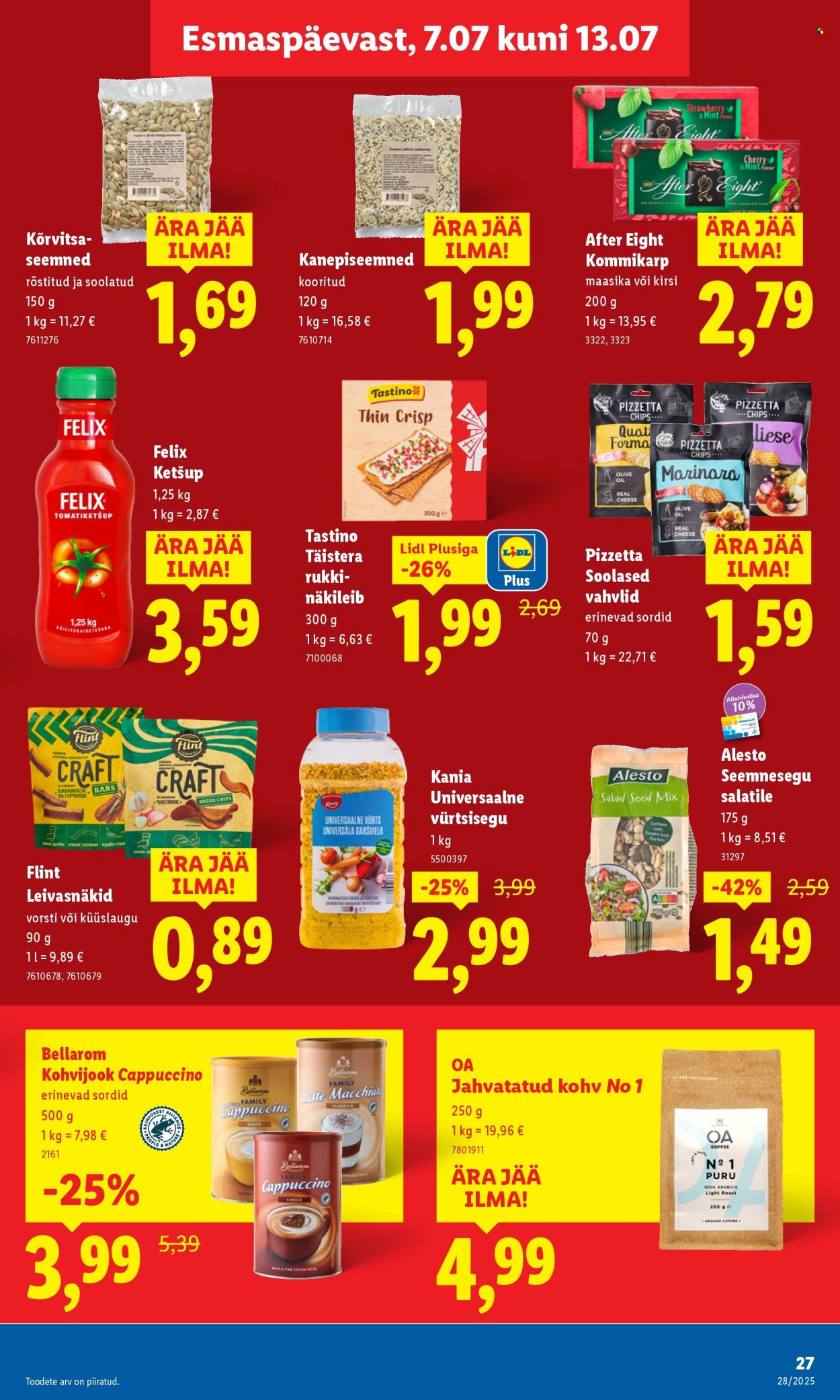 lidl - Lidl kliendileht - kliendileht (7.07 - 13.07.2025) - page: 27 lidl - Lidl kliendileht - kliendileht (7.07 - 13.07.2025) - page: 27