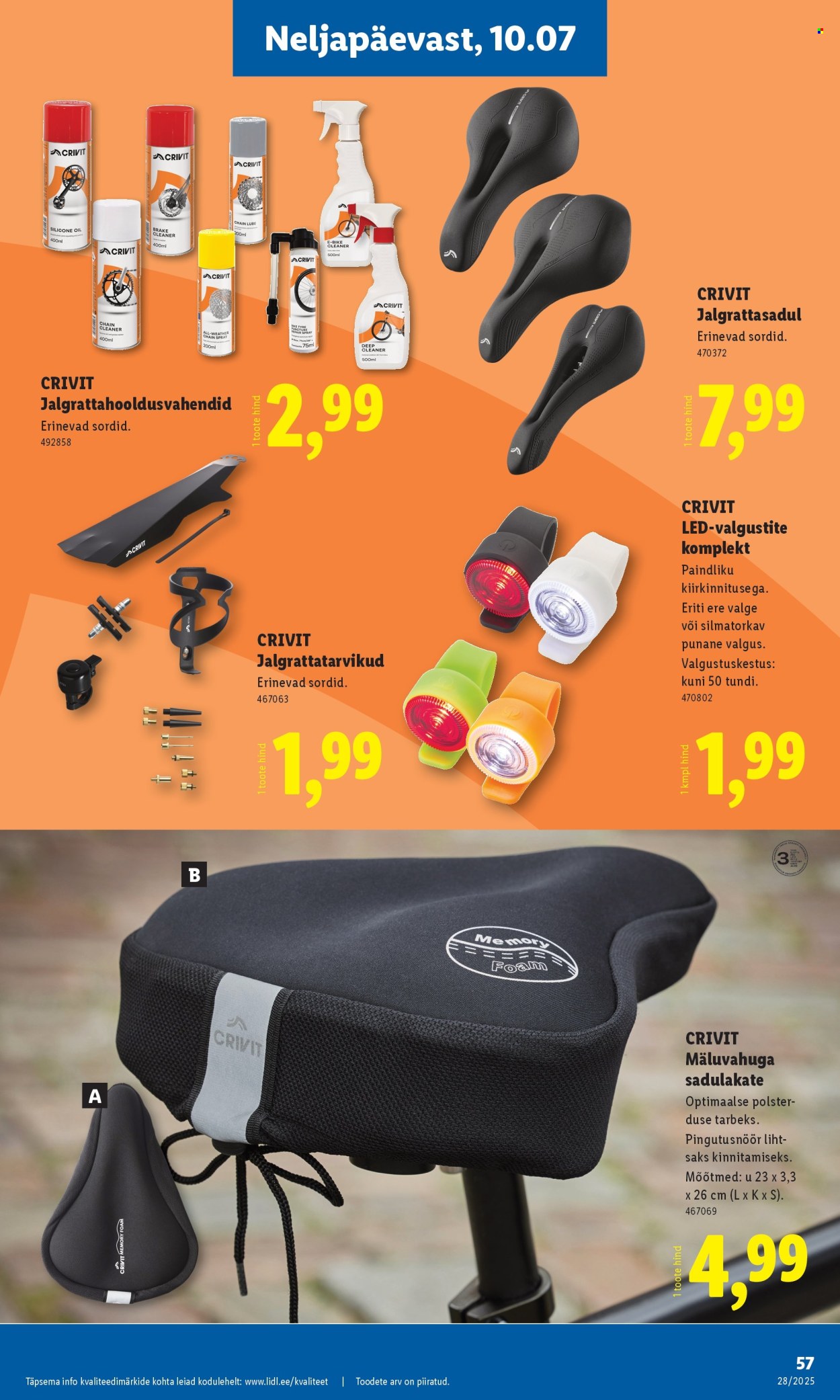 lidl - Lidl kliendileht - kliendileht (7.07 - 13.07.2025) - page: 57 lidl - Lidl kliendileht - kliendileht (7.07 - 13.07.2025) - page: 57