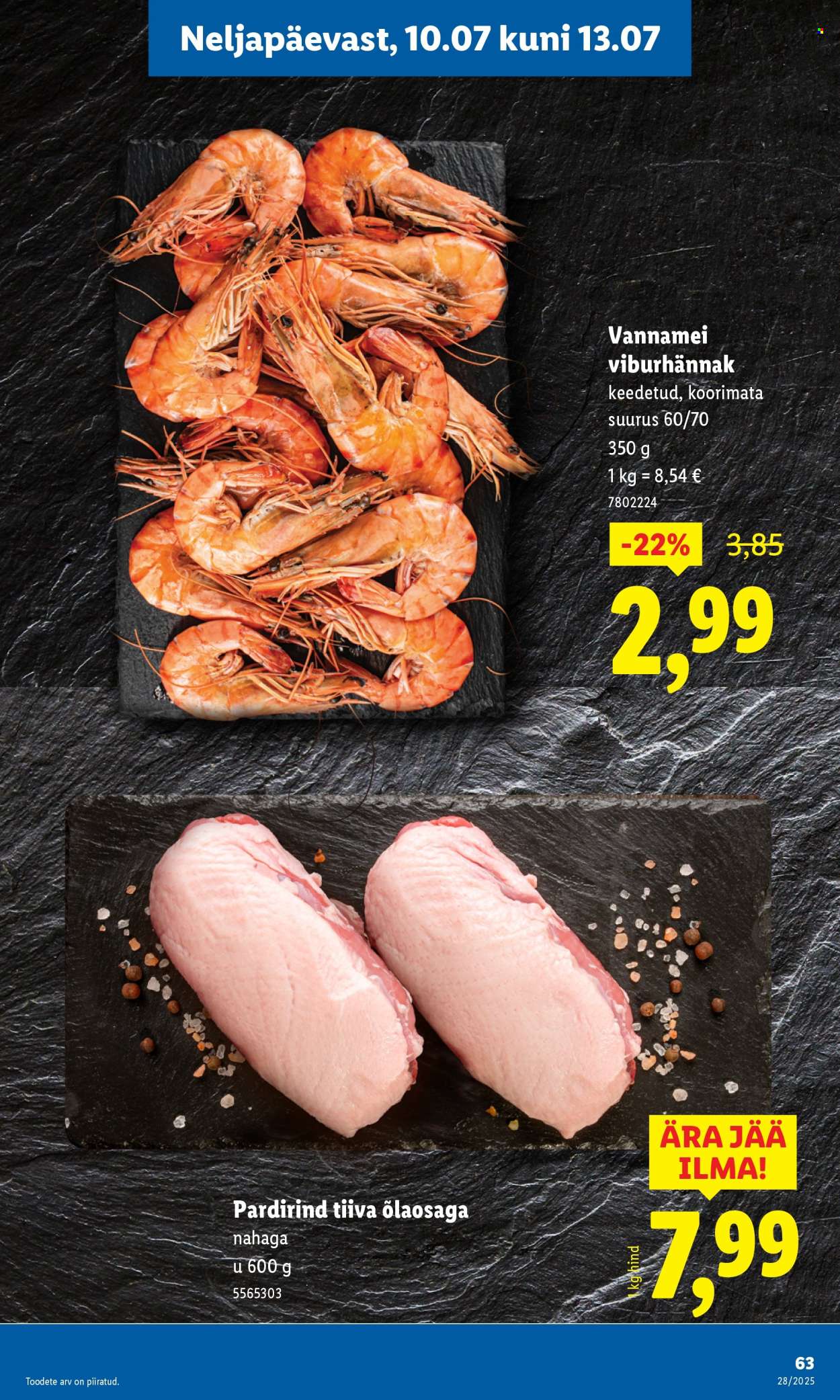 lidl - Lidl kliendileht - kliendileht (7.07 - 13.07.2025) - page: 63 lidl - Lidl kliendileht - kliendileht (7.07 - 13.07.2025) - page: 63