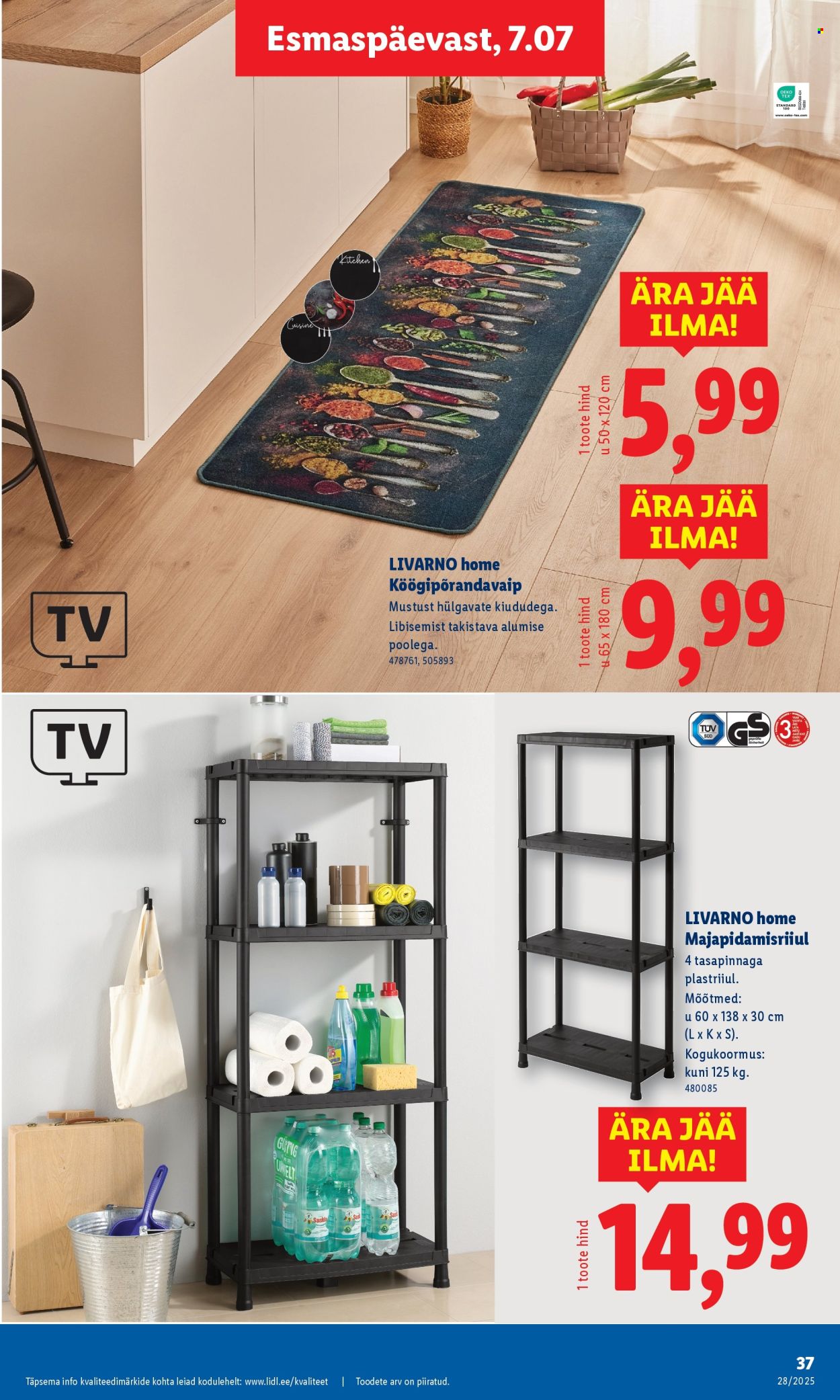 lidl - Lidl kliendileht - kliendileht (7.07 - 13.07.2025) - page: 37 lidl - Lidl kliendileht - kliendileht (7.07 - 13.07.2025) - page: 37