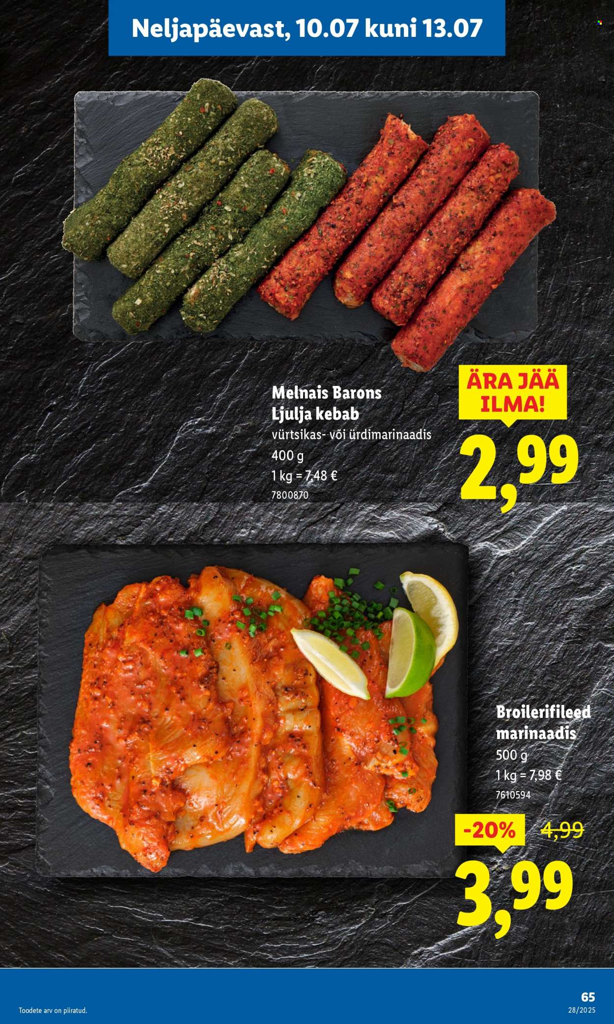 lidl - Lidl kliendileht - kliendileht (7.07 - 13.07.2025) - page: 65 lidl - Lidl kliendileht - kliendileht (7.07 - 13.07.2025) - page: 65
