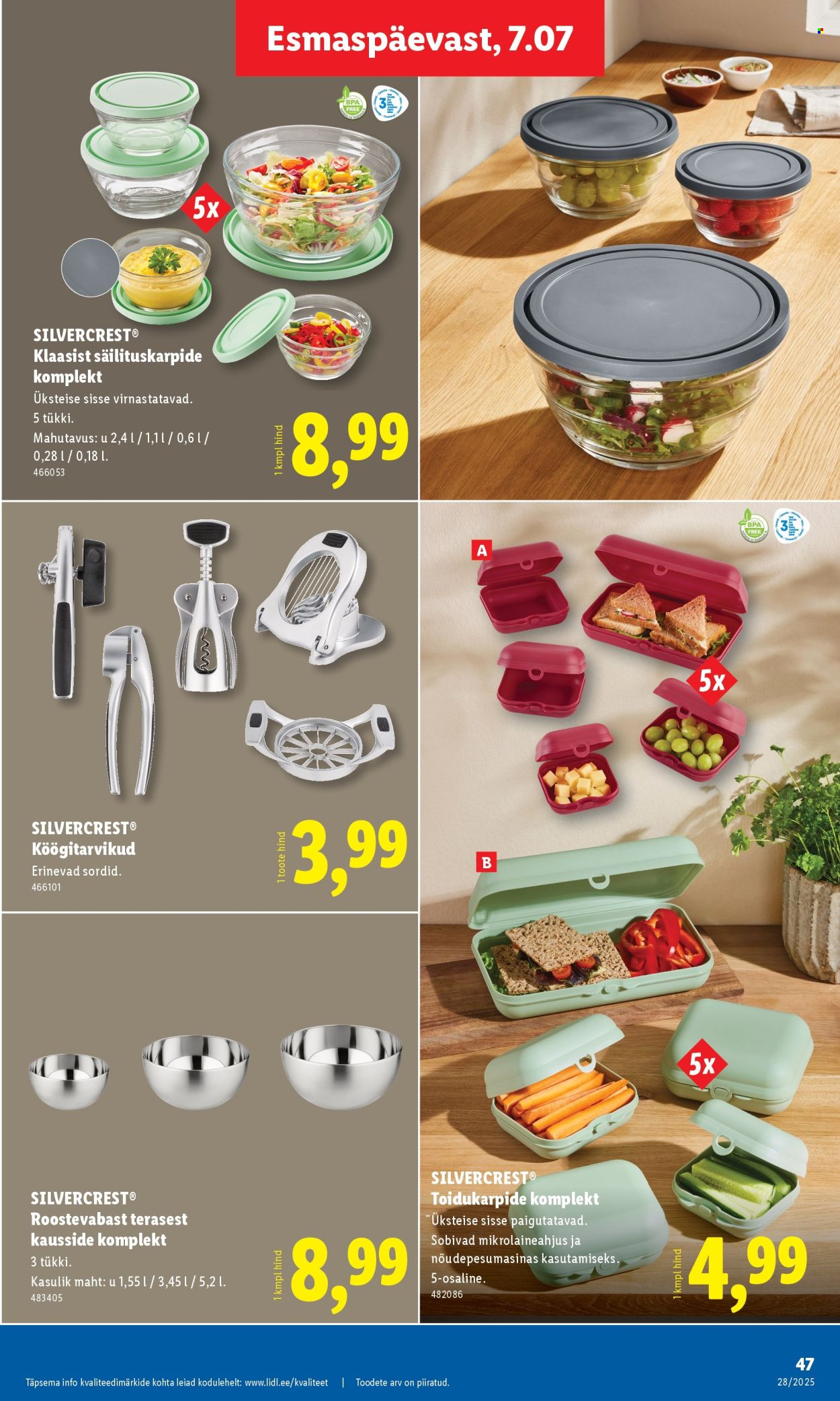lidl - Lidl kliendileht - kliendileht (7.07 - 13.07.2025) - page: 47 lidl - Lidl kliendileht - kliendileht (7.07 - 13.07.2025) - page: 47