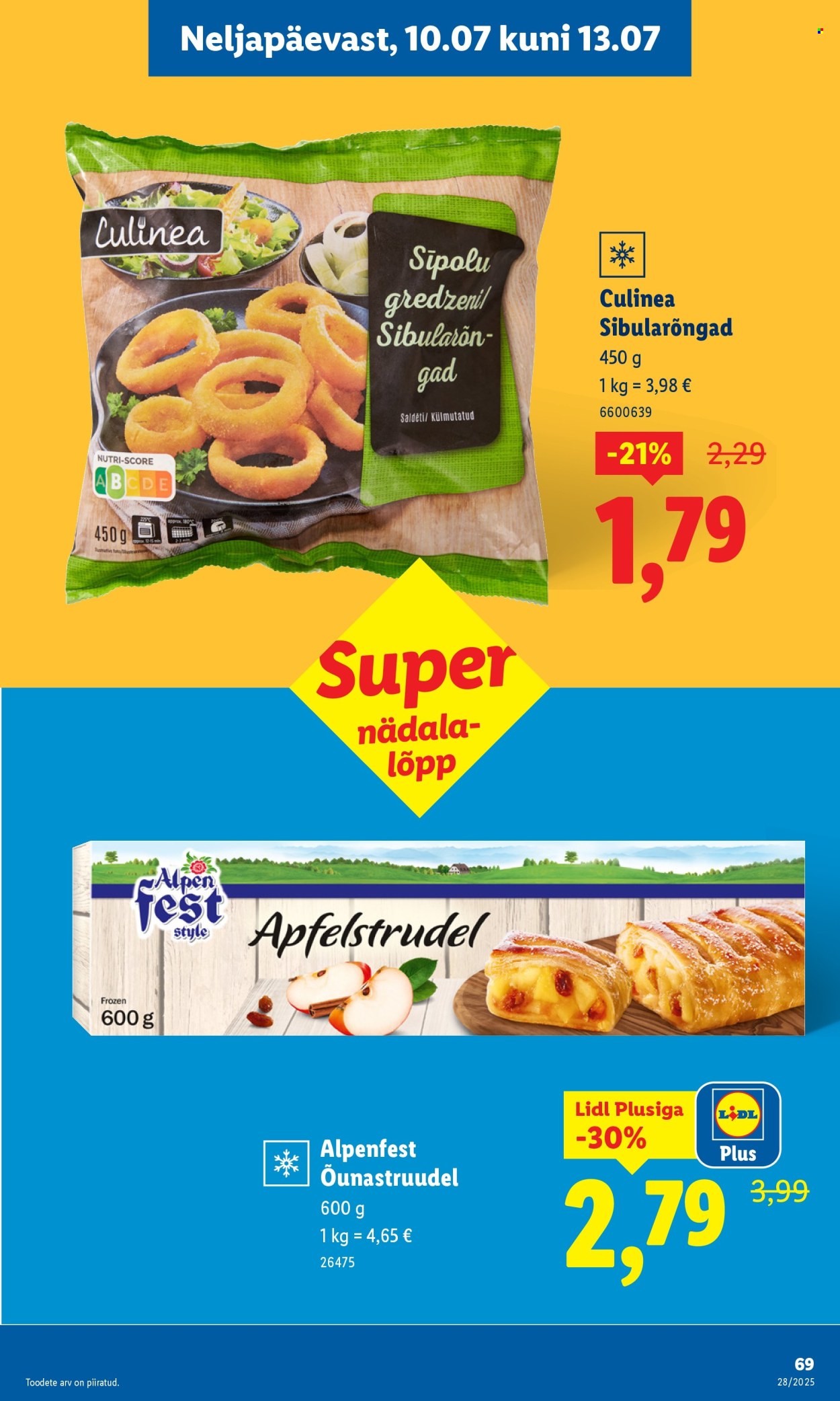 lidl - Lidl kliendileht - kliendileht (7.07 - 13.07.2025) - page: 69 lidl - Lidl kliendileht - kliendileht (7.07 - 13.07.2025) - page: 69