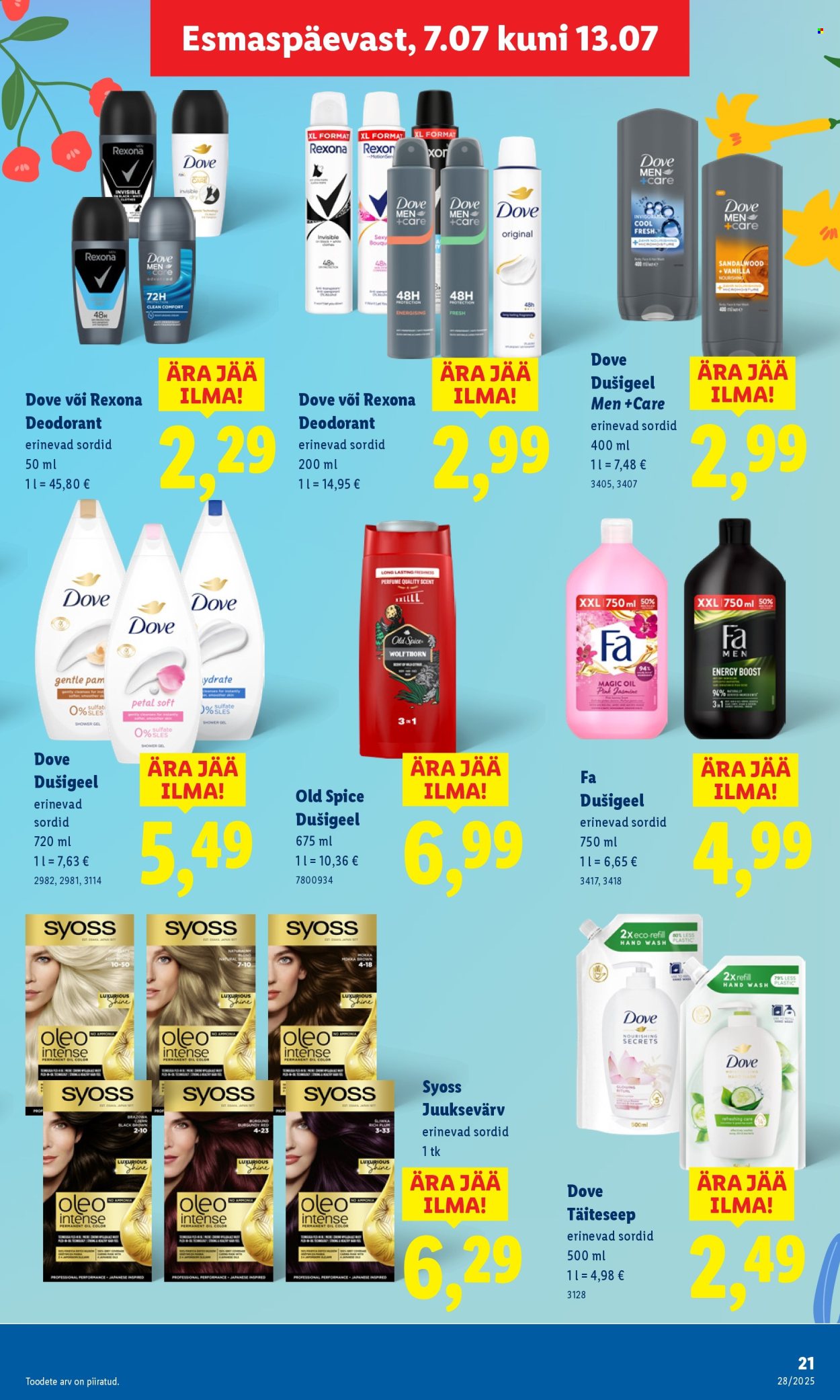 lidl - Lidl kliendileht - kliendileht (7.07 - 13.07.2025) - page: 21 lidl - Lidl kliendileht - kliendileht (7.07 - 13.07.2025) - page: 21