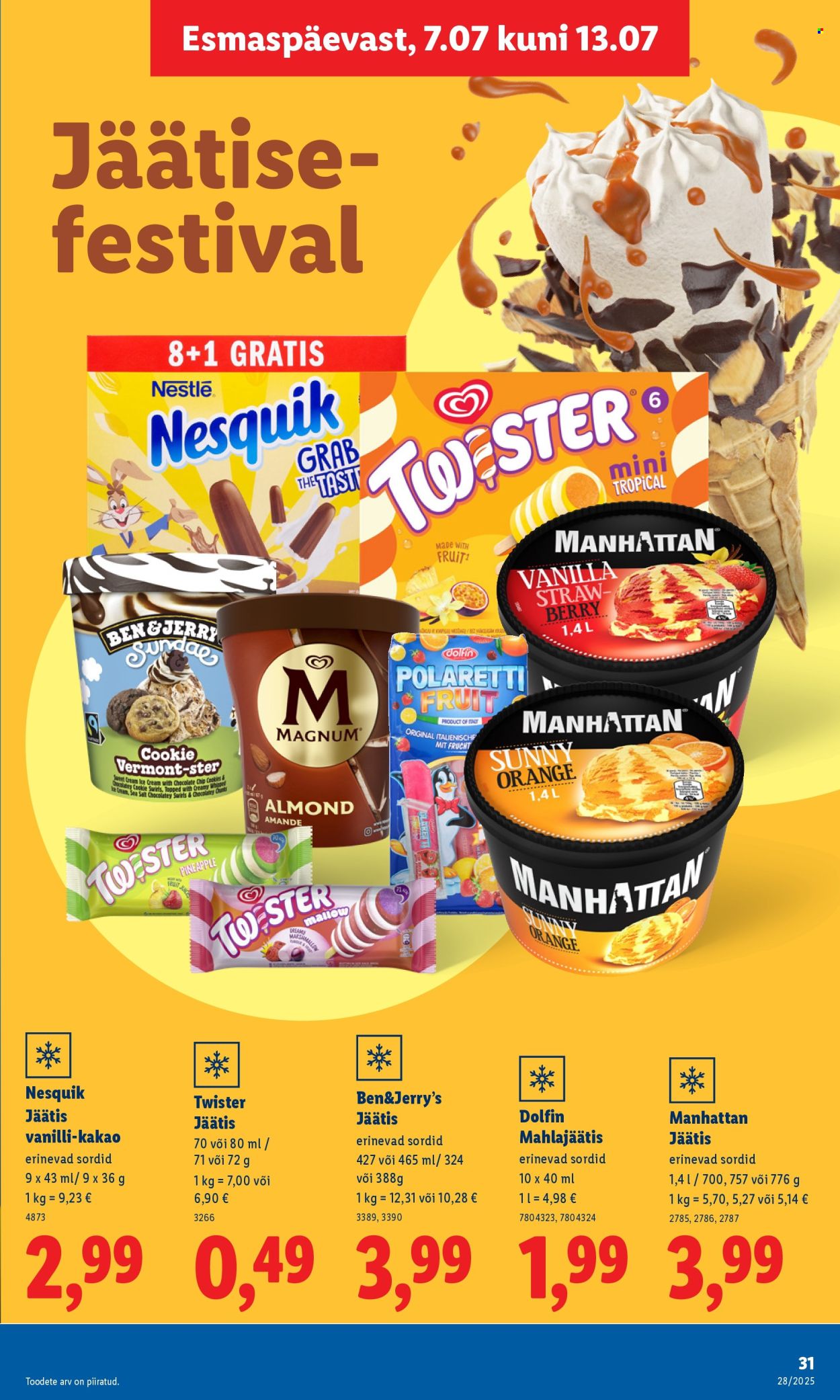 lidl - Lidl kliendileht - kliendileht (7.07 - 13.07.2025) - page: 31 lidl - Lidl kliendileht - kliendileht (7.07 - 13.07.2025) - page: 31