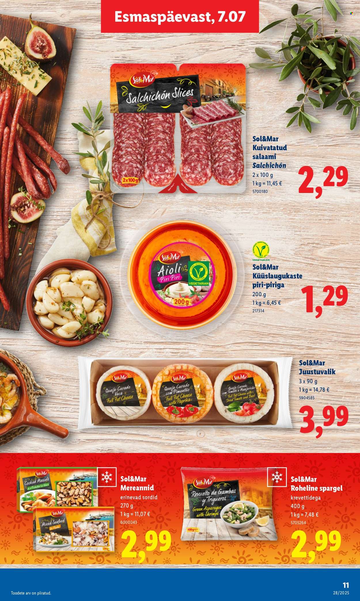 lidl - Lidl kliendileht - kliendileht (7.07 - 13.07.2025) - page: 11 lidl - Lidl kliendileht - kliendileht (7.07 - 13.07.2025) - page: 11