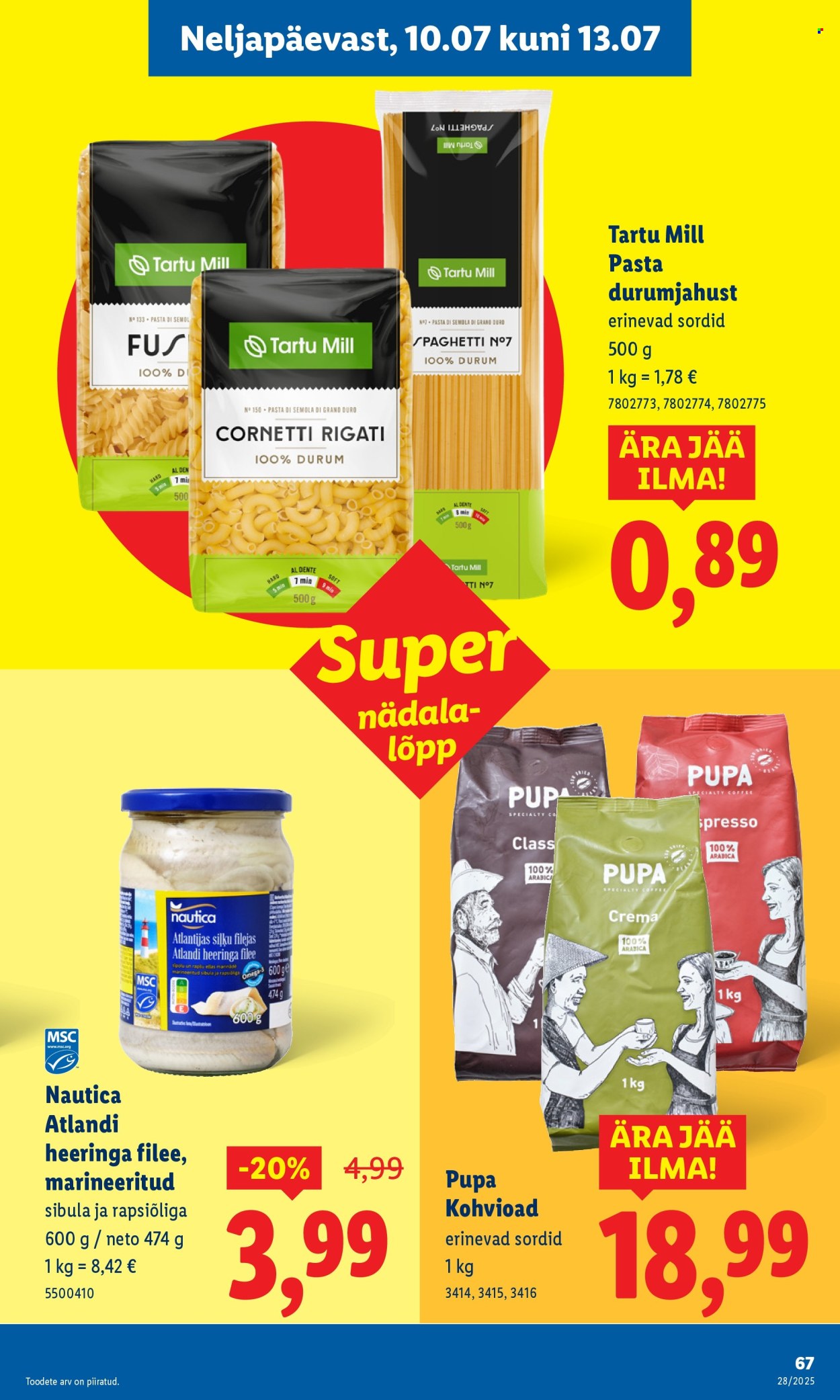 lidl - Lidl kliendileht - kliendileht (7.07 - 13.07.2025) - page: 67 lidl - Lidl kliendileht - kliendileht (7.07 - 13.07.2025) - page: 67