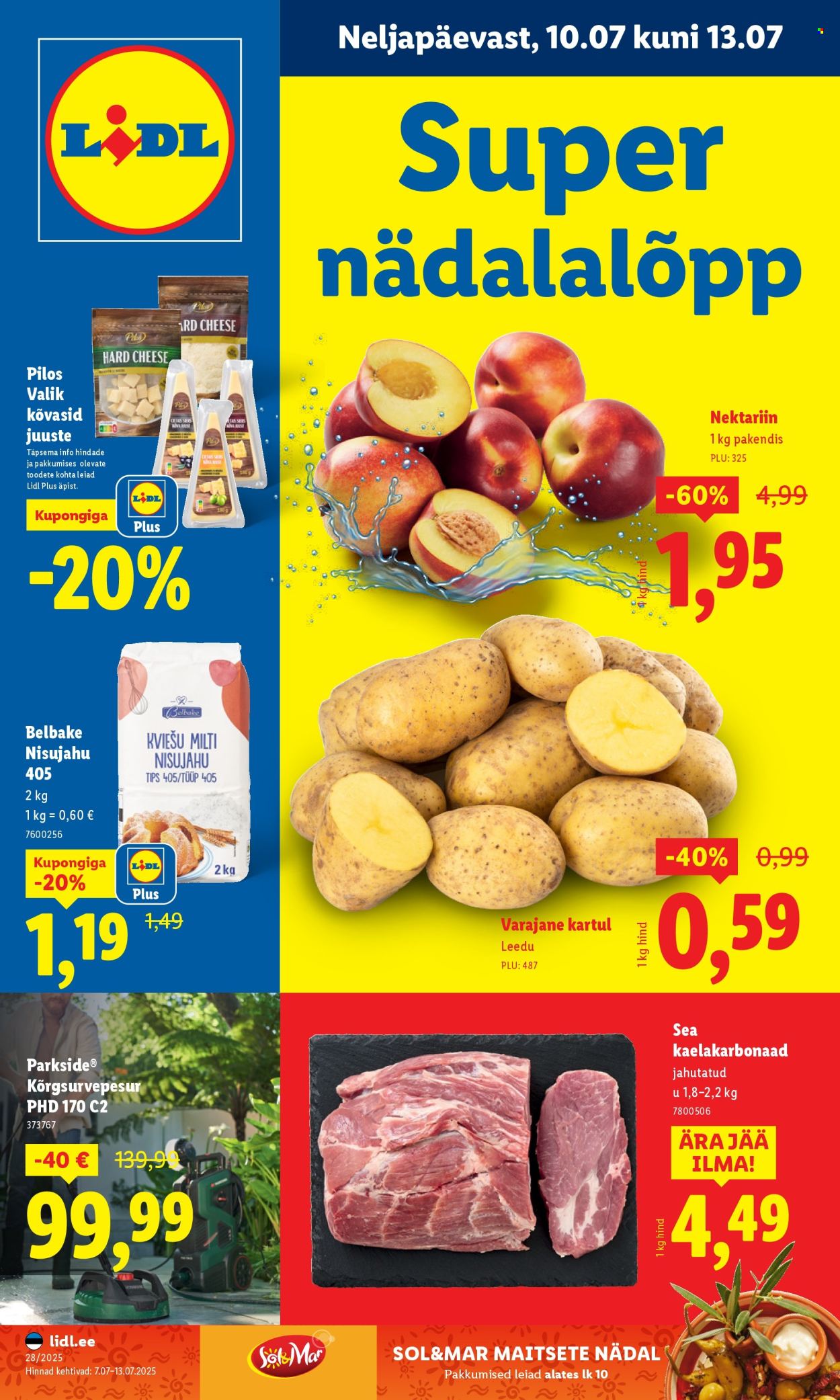 lidl - Lidl kliendileht - Nädalalõpu pakkumised (10.07 - 13.07.2025)