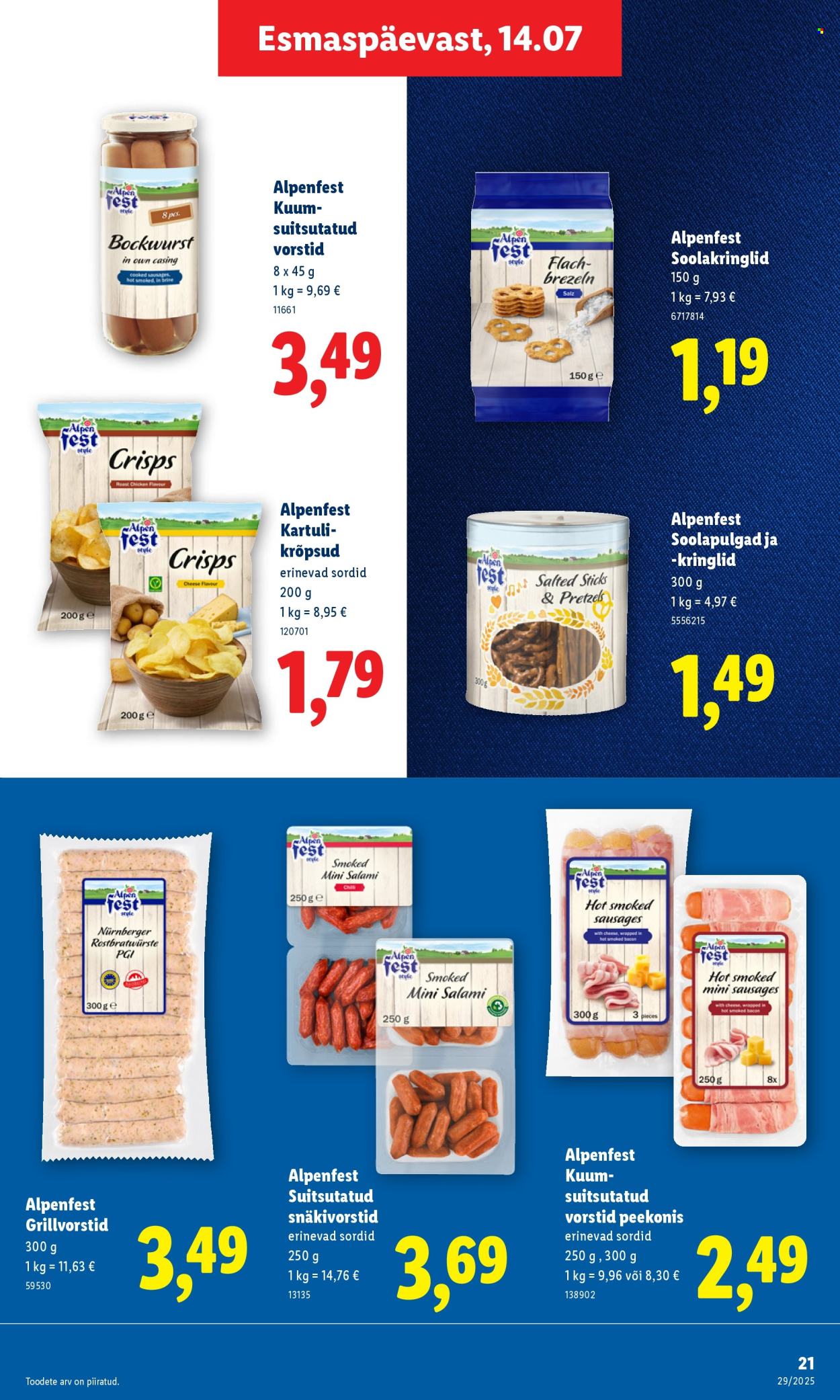 lidl - Lidl kliendileht - Kliendileht (14.07 - 20.07.2025) - page: 21 lidl - Lidl kliendileht - Kliendileht (14.07 - 20.07.2025) - page: 21