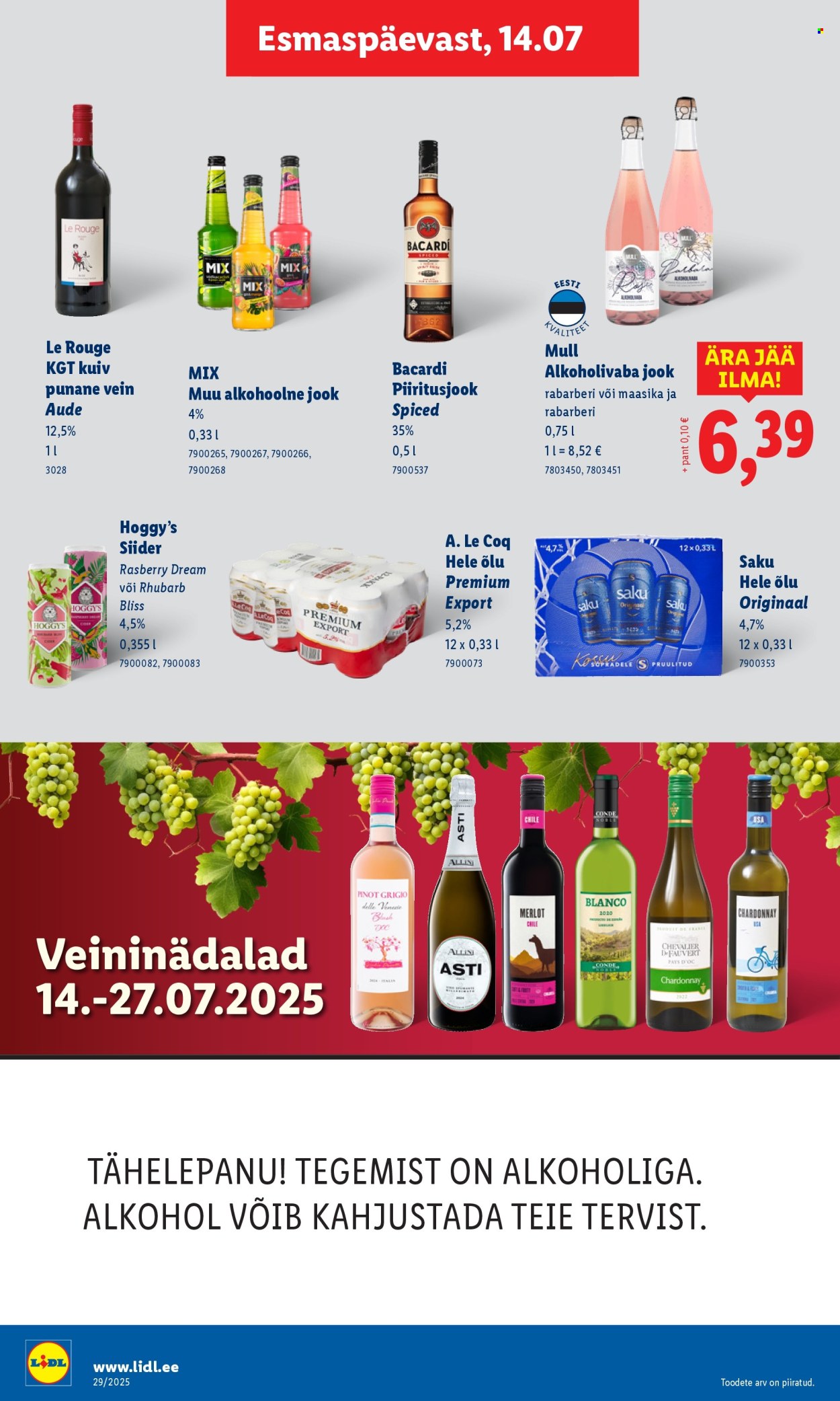 lidl - Lidl kliendileht - Kliendileht (14.07 - 20.07.2025) - page: 34 lidl - Lidl kliendileht - Kliendileht (14.07 - 20.07.2025) - page: 34
