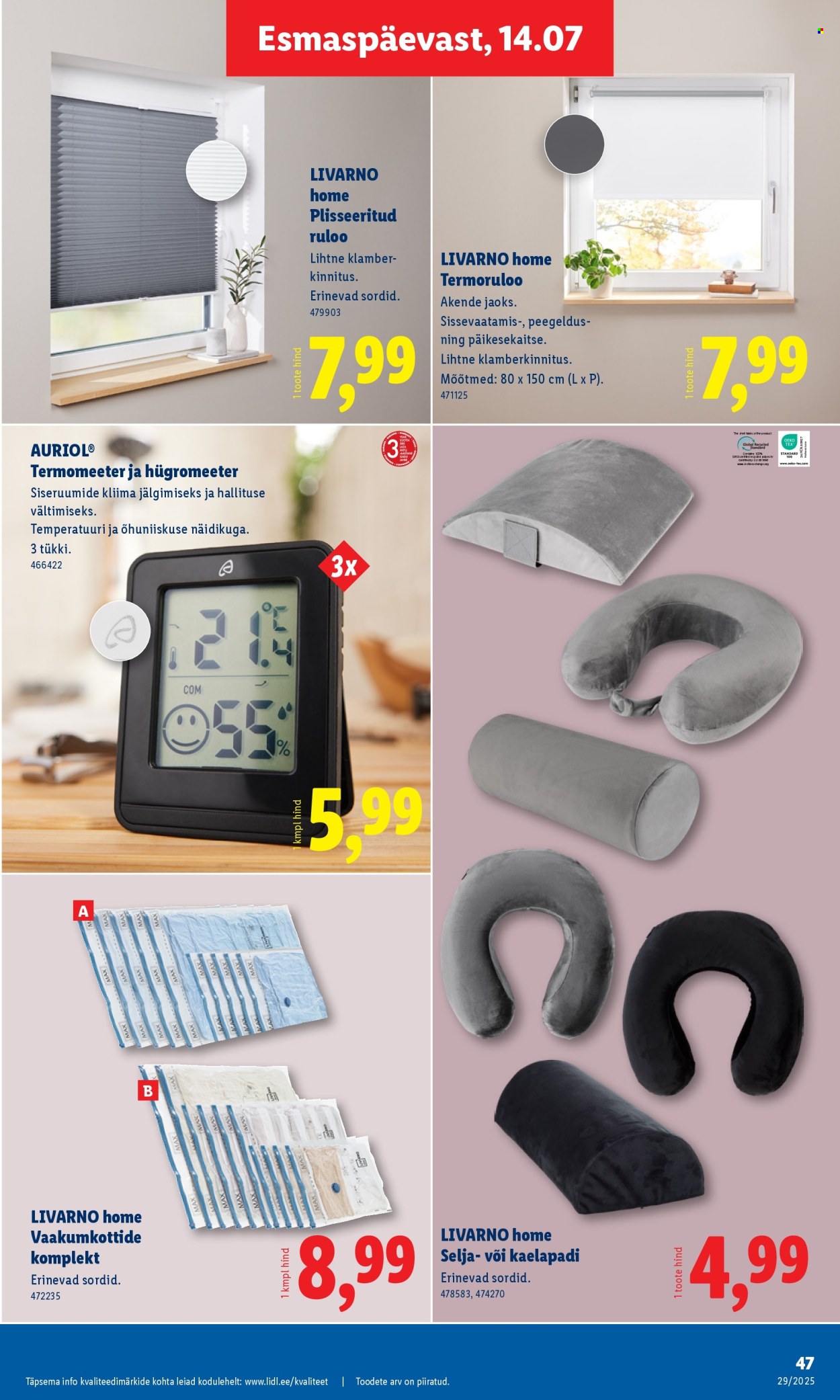 lidl - Lidl kliendileht - Kliendileht (14.07 - 20.07.2025) - page: 47 lidl - Lidl kliendileht - Kliendileht (14.07 - 20.07.2025) - page: 47