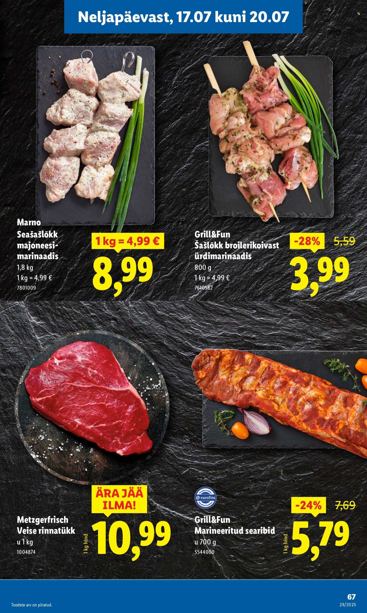 lidl - Lidl kliendileht - Kliendileht (14.07 - 20.07.2025) - page: 67 lidl - Lidl kliendileht - Kliendileht (14.07 - 20.07.2025) - page: 67