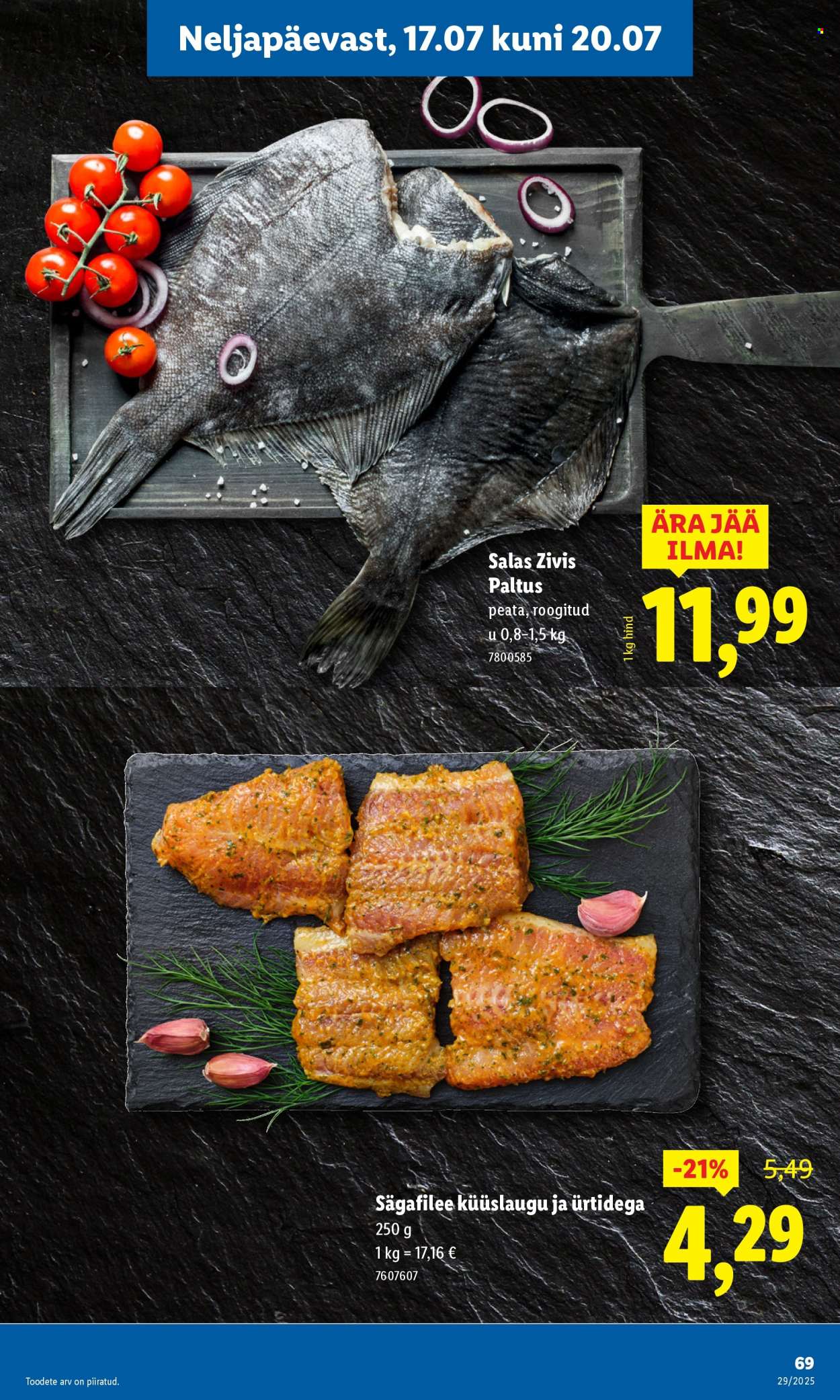 lidl - Lidl kliendileht - Kliendileht (14.07 - 20.07.2025) - page: 69 lidl - Lidl kliendileht - Kliendileht (14.07 - 20.07.2025) - page: 69