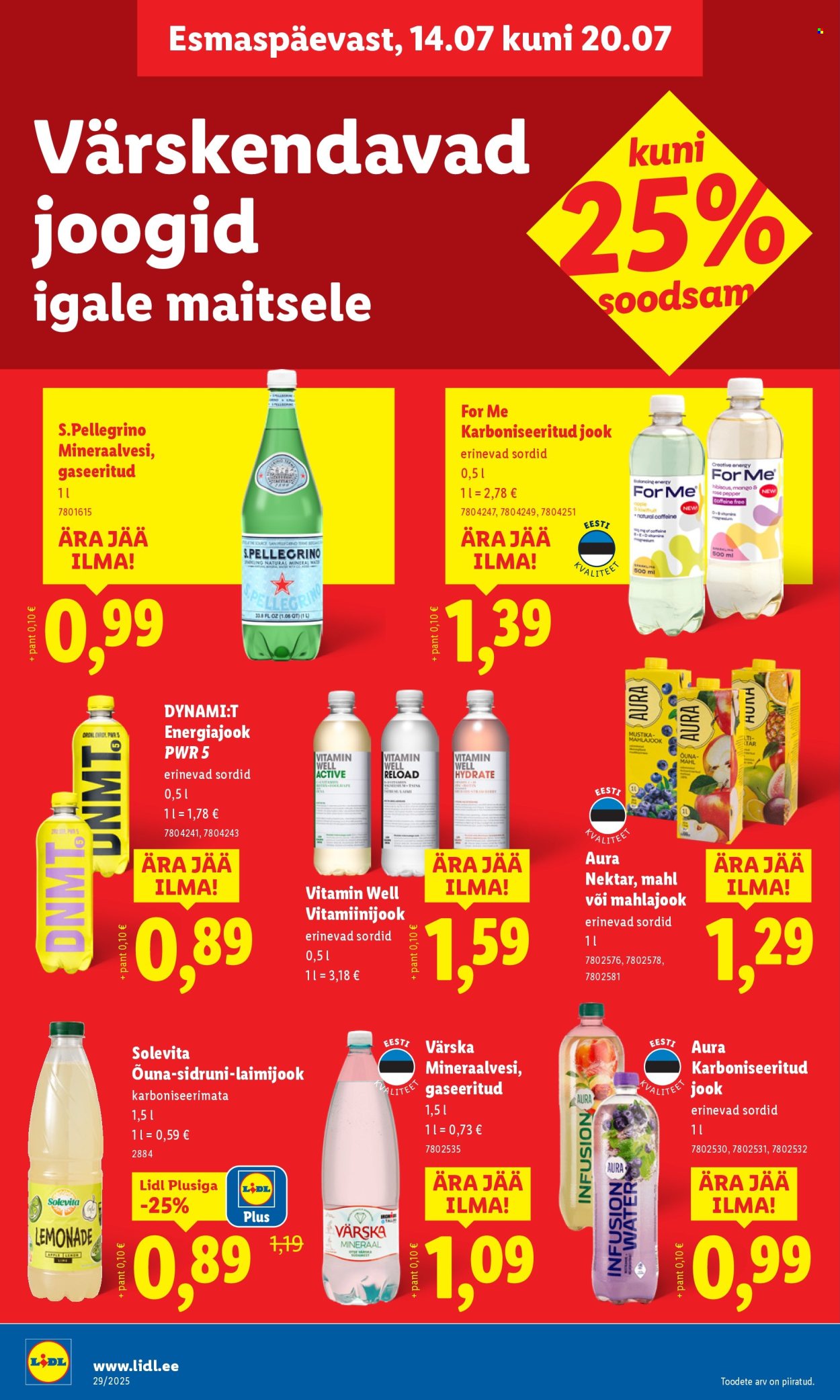 lidl - Lidl kliendileht - Kliendileht (14.07 - 20.07.2025) - page: 32 lidl - Lidl kliendileht - Kliendileht (14.07 - 20.07.2025) - page: 32