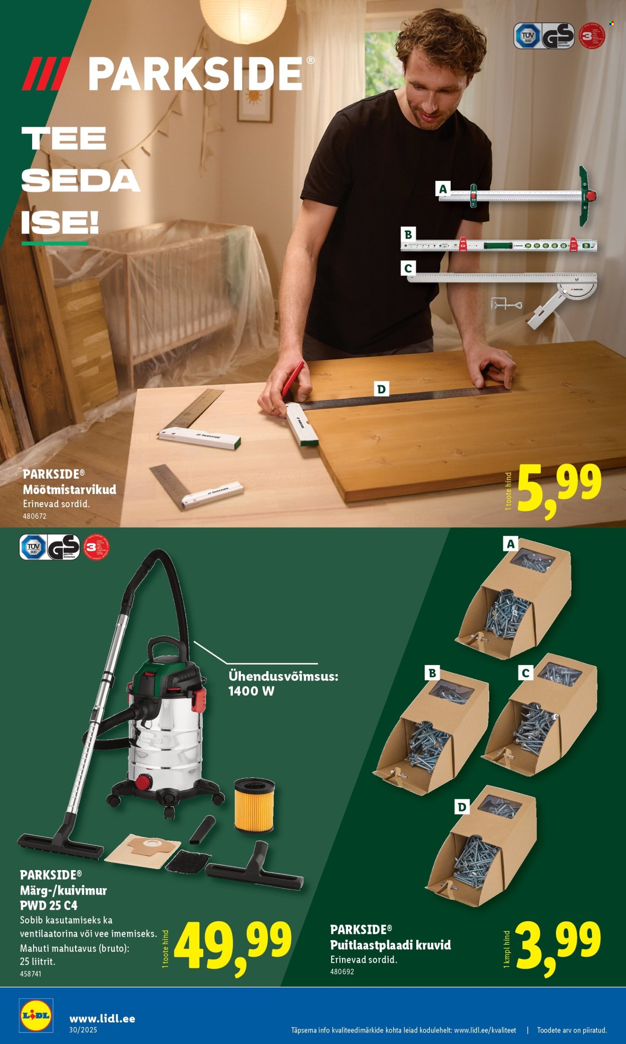lidl - Lidl kliendileht - Tööstuskaupade pakkumised (21.07 - 27.07.2025) - page: 18