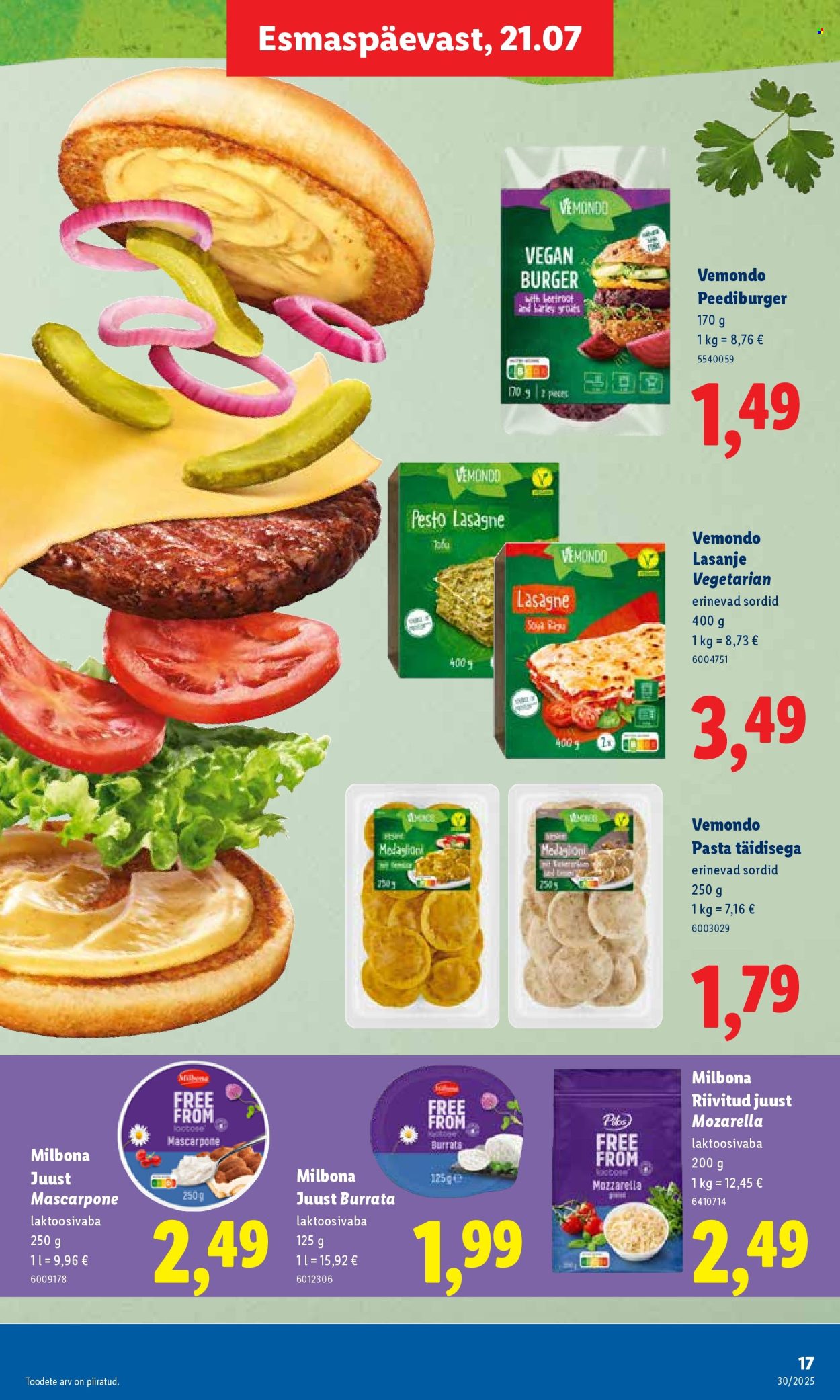 lidl - Lidl kliendileht - Kliendileht (21.07 - 27.07.2025) - page: 17 lidl - Lidl kliendileht - Kliendileht (21.07 - 27.07.2025) - page: 17