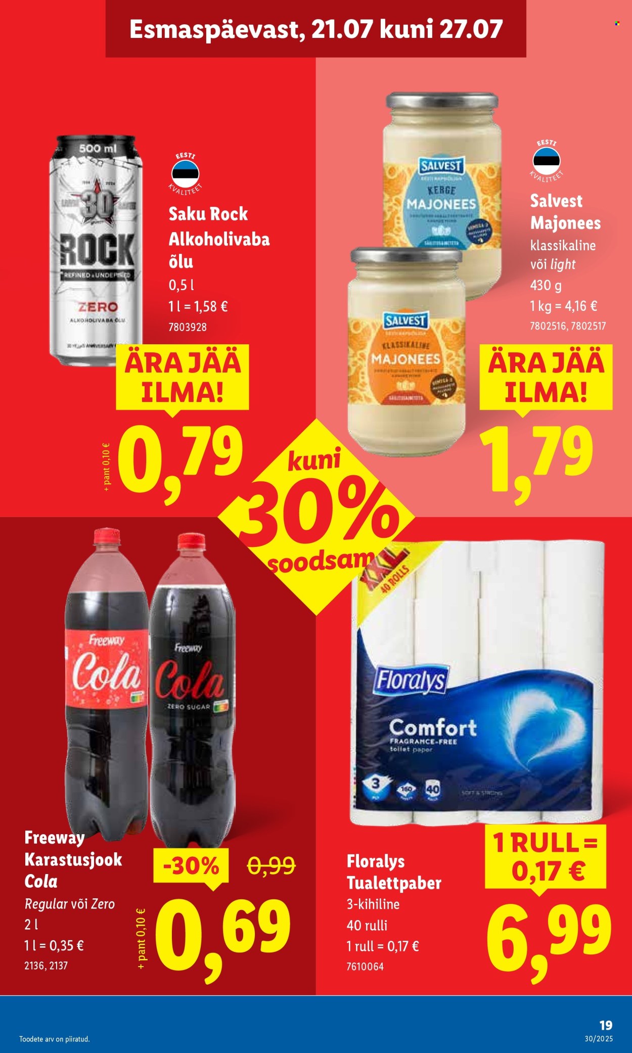 lidl - Lidl kliendileht - Kliendileht (21.07 - 27.07.2025) - page: 19 lidl - Lidl kliendileht - Kliendileht (21.07 - 27.07.2025) - page: 19