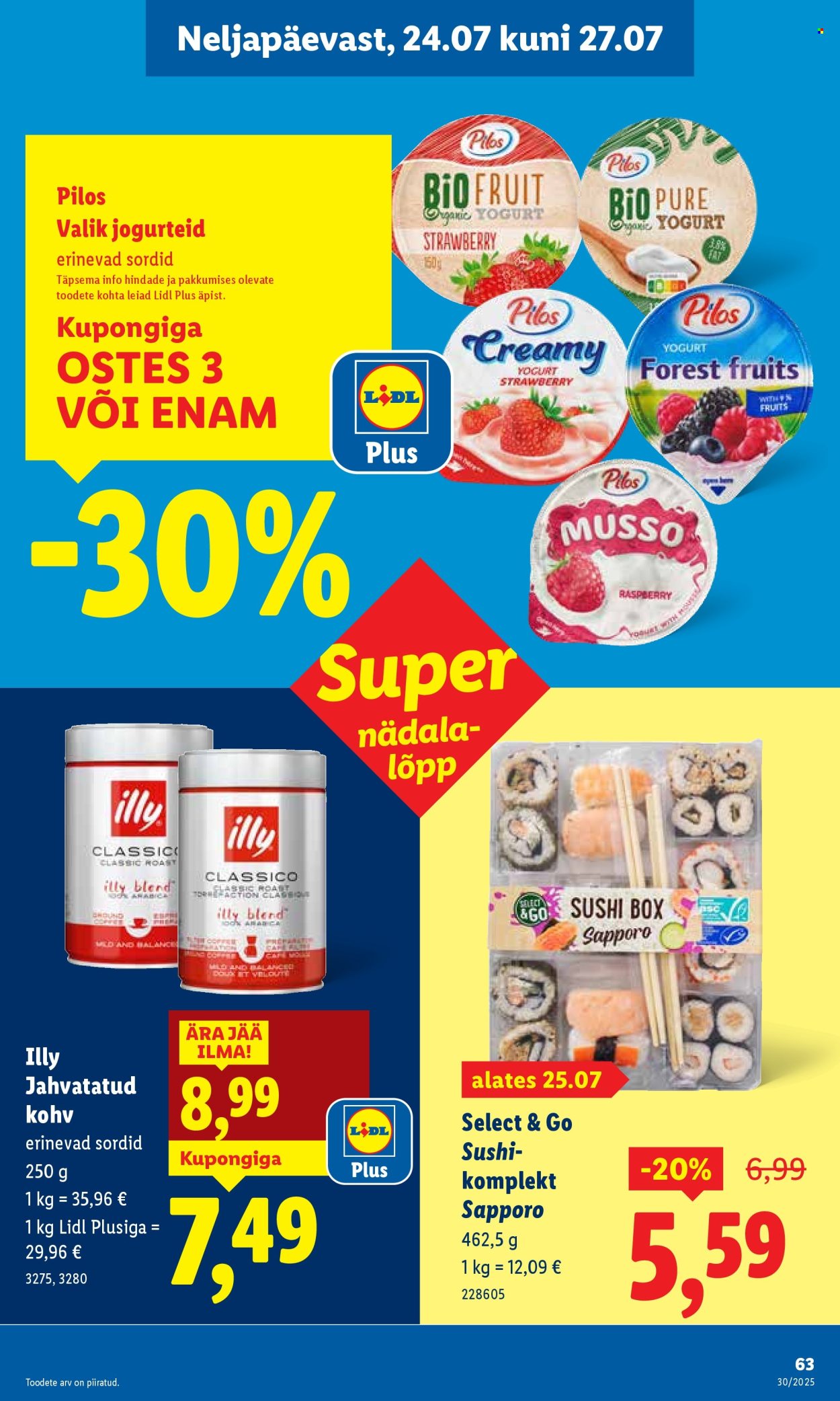 lidl - Lidl kliendileht - Kliendileht (21.07 - 27.07.2025) - page: 63 lidl - Lidl kliendileht - Kliendileht (21.07 - 27.07.2025) - page: 63