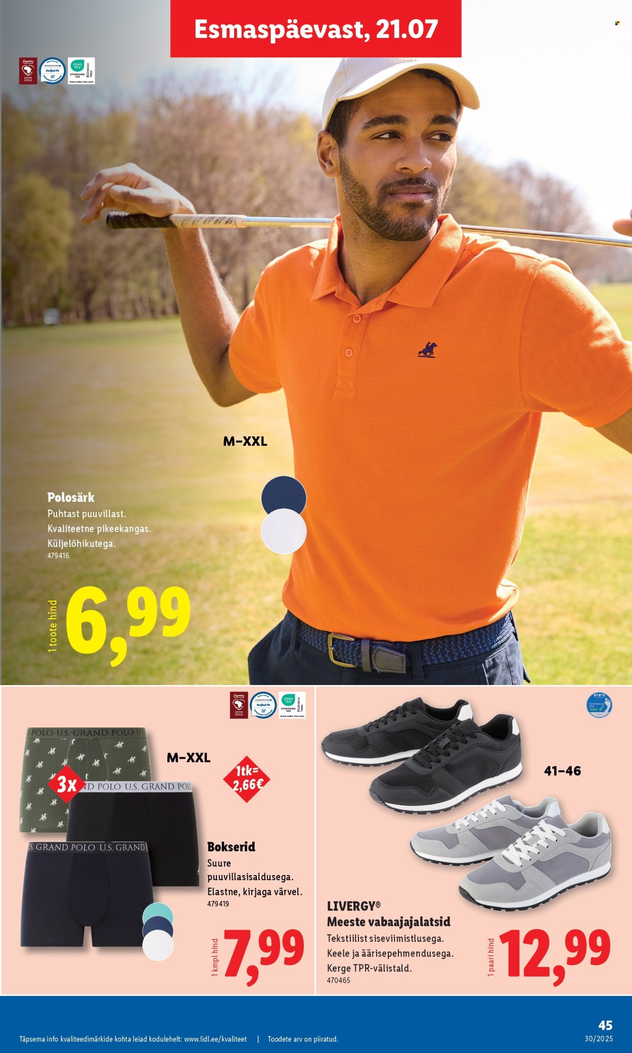 lidl - Lidl kliendileht - Kliendileht (21.07 - 27.07.2025) - page: 45 lidl - Lidl kliendileht - Kliendileht (21.07 - 27.07.2025) - page: 45