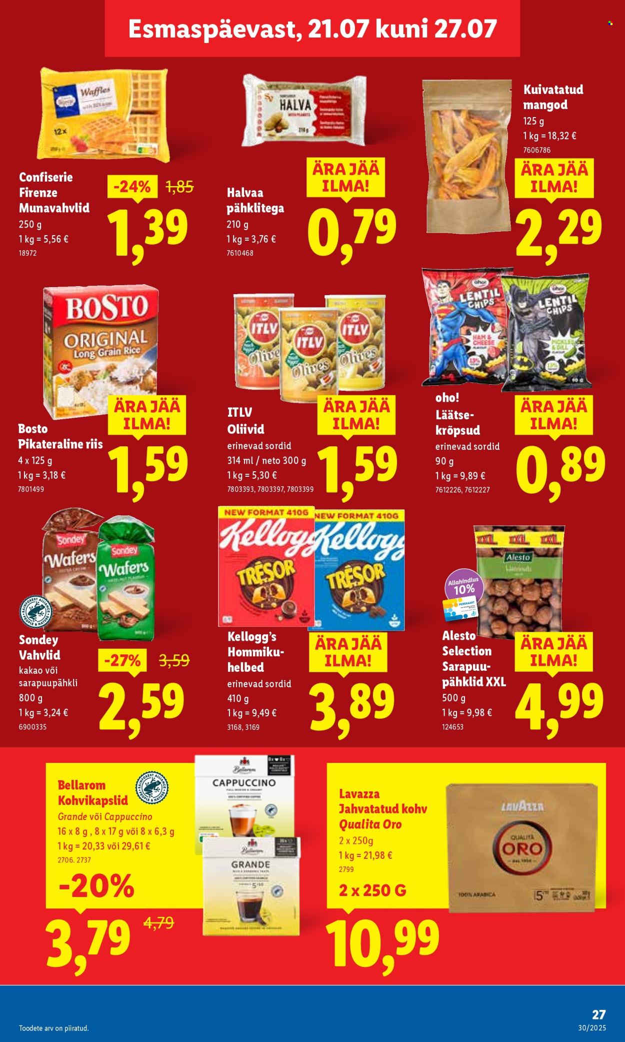 lidl - Lidl kliendileht - Kliendileht (21.07 - 27.07.2025) - page: 27 lidl - Lidl kliendileht - Kliendileht (21.07 - 27.07.2025) - page: 27