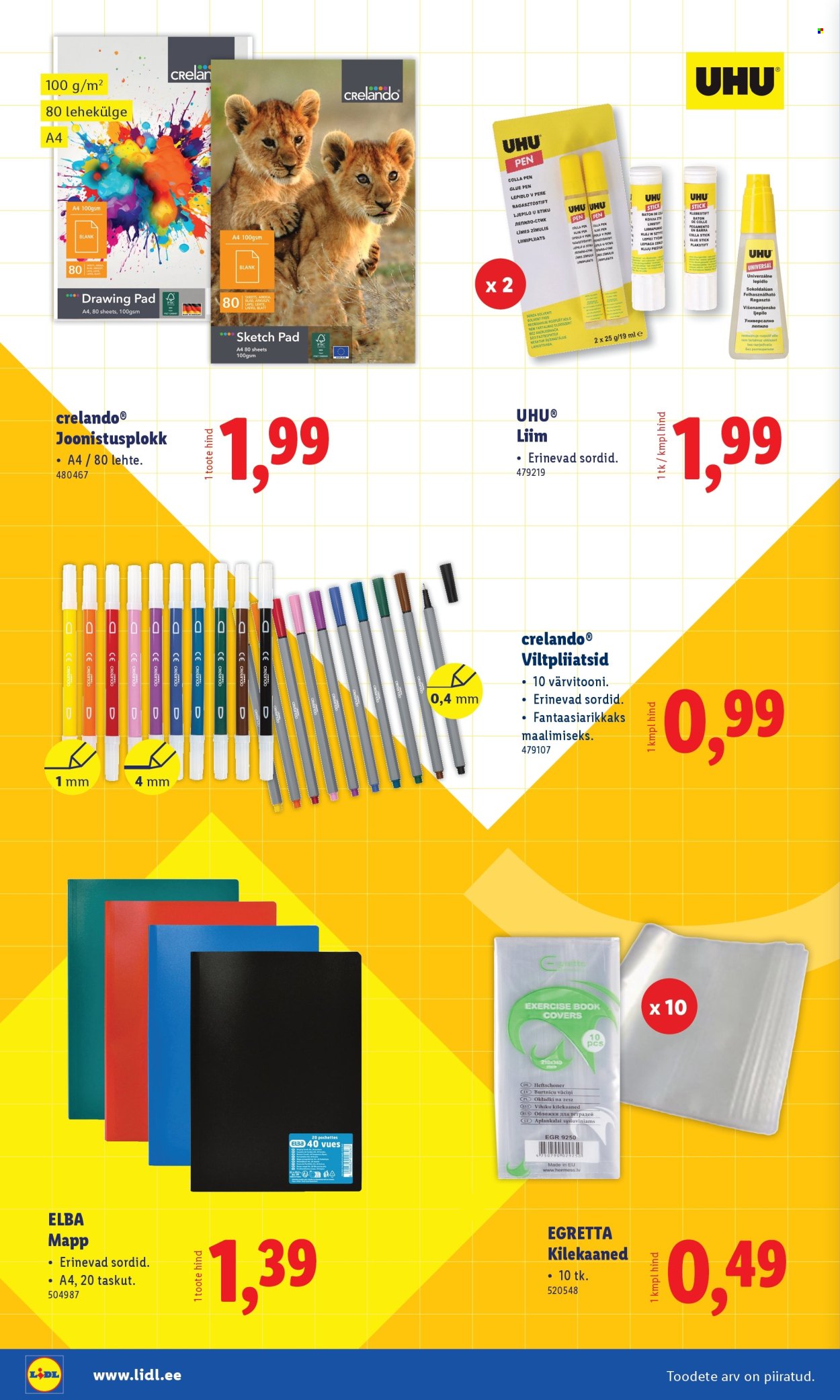 lidl - Lidl kliendileht - Koolitarvete kataloog 2025 (19.07 - 11.08.2025) - page: 6 lidl - Lidl kliendileht - Koolitarvete kataloog 2025 (19.07 - 11.08.2025) - page: 6