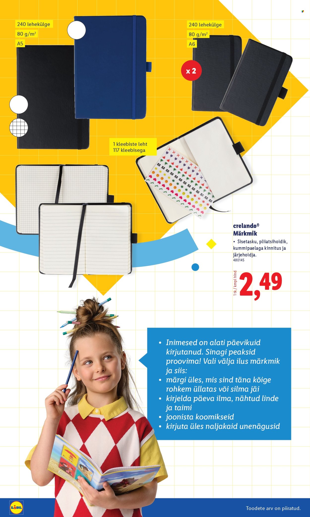 lidl - Lidl kliendileht - Koolitarvete kataloog 2025 (19.07 - 11.08.2025) - page: 38 lidl - Lidl kliendileht - Koolitarvete kataloog 2025 (19.07 - 11.08.2025) - page: 38