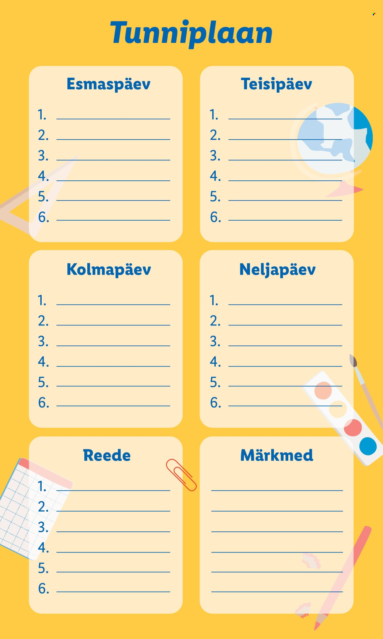 lidl - Lidl kliendileht - Koolitarvete kataloog 2025 (19.07 - 11.08.2025) - page: 52 lidl - Lidl kliendileht - Koolitarvete kataloog 2025 (19.07 - 11.08.2025) - page: 52