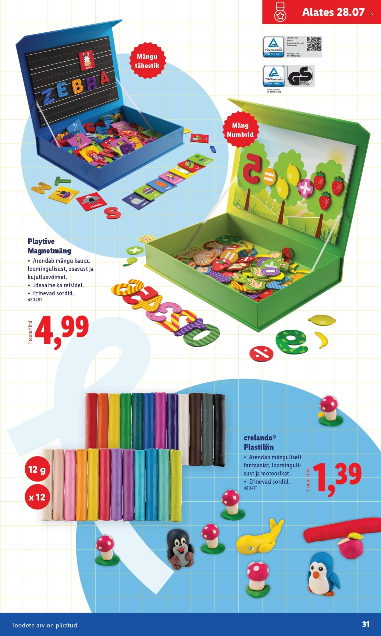lidl - Lidl kliendileht - Koolitarvete kataloog 2025 (19.07 - 11.08.2025) - page: 31 lidl - Lidl kliendileht - Koolitarvete kataloog 2025 (19.07 - 11.08.2025) - page: 31