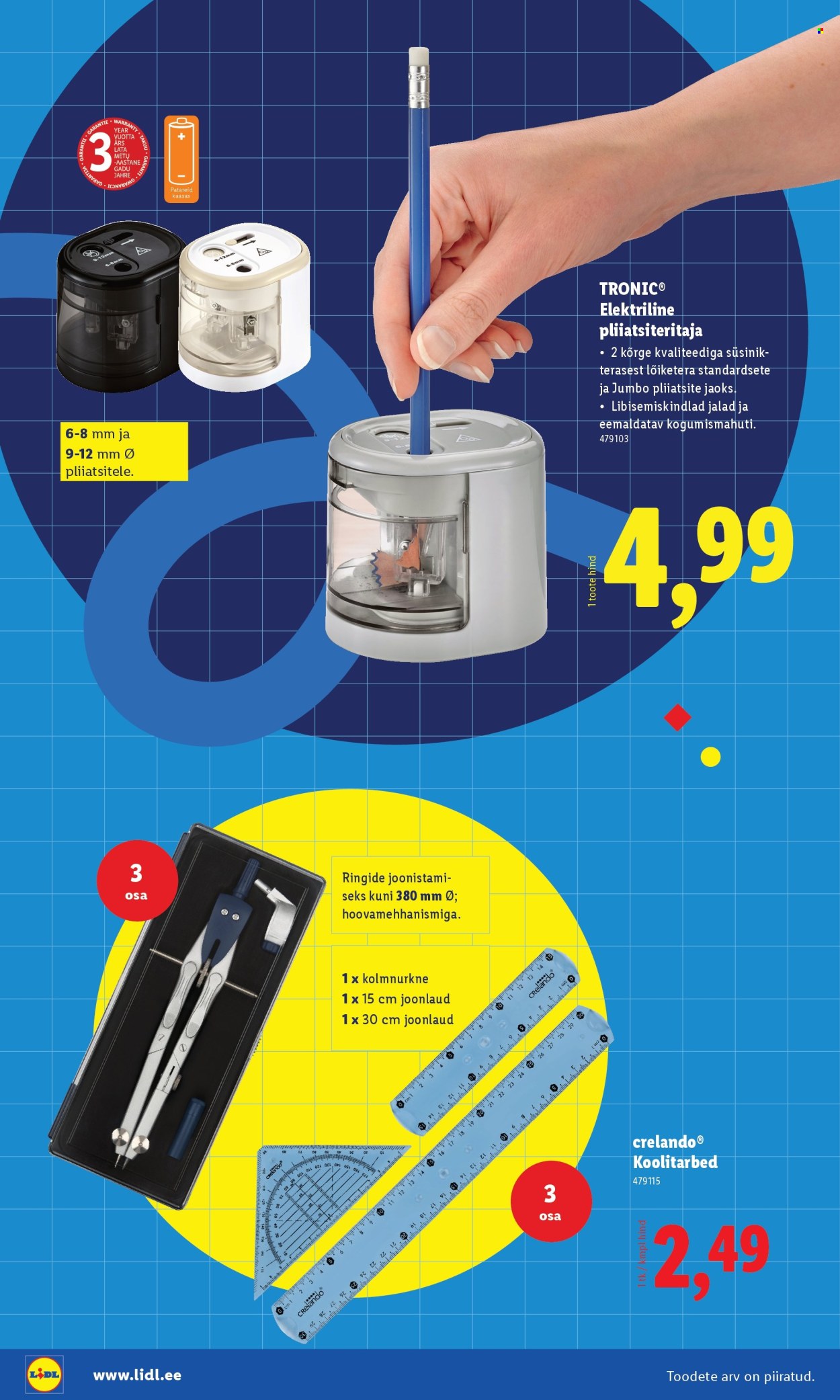 lidl - Lidl kliendileht - Koolitarvete kataloog 2025 (19.07 - 11.08.2025) - page: 10 lidl - Lidl kliendileht - Koolitarvete kataloog 2025 (19.07 - 11.08.2025) - page: 10