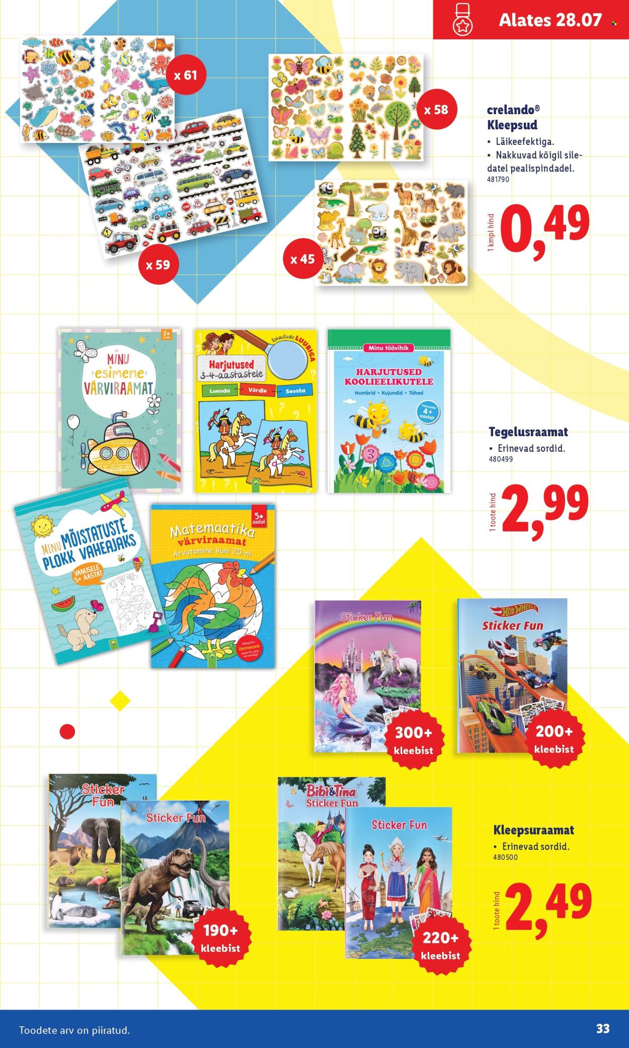 lidl - Lidl kliendileht - Koolitarvete kataloog 2025 (19.07 - 11.08.2025) - page: 33 lidl - Lidl kliendileht - Koolitarvete kataloog 2025 (19.07 - 11.08.2025) - page: 33
