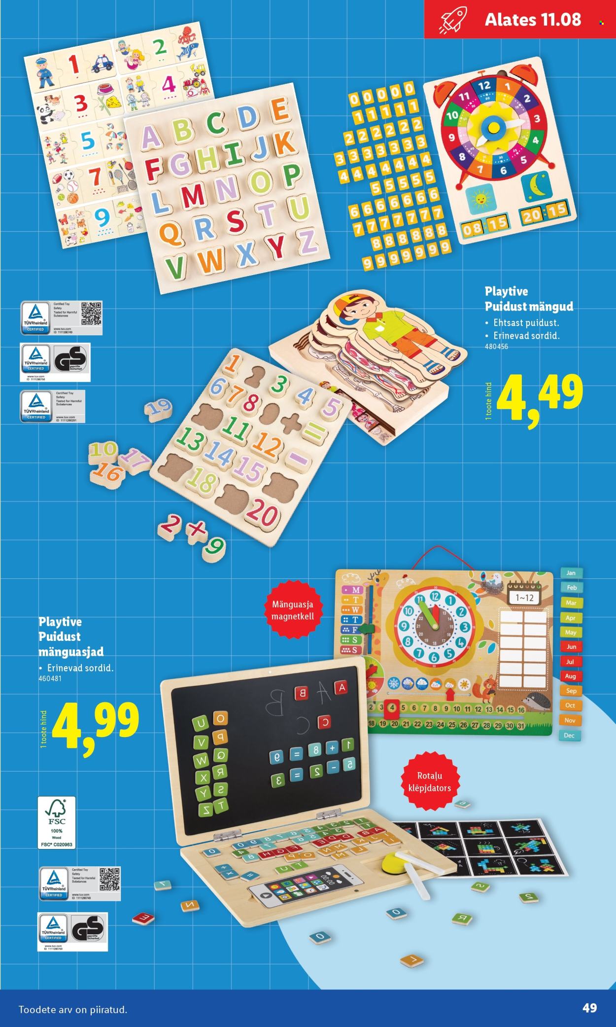 lidl - Lidl kliendileht - Koolitarvete kataloog 2025 (19.07 - 11.08.2025) - page: 49 lidl - Lidl kliendileht - Koolitarvete kataloog 2025 (19.07 - 11.08.2025) - page: 49
