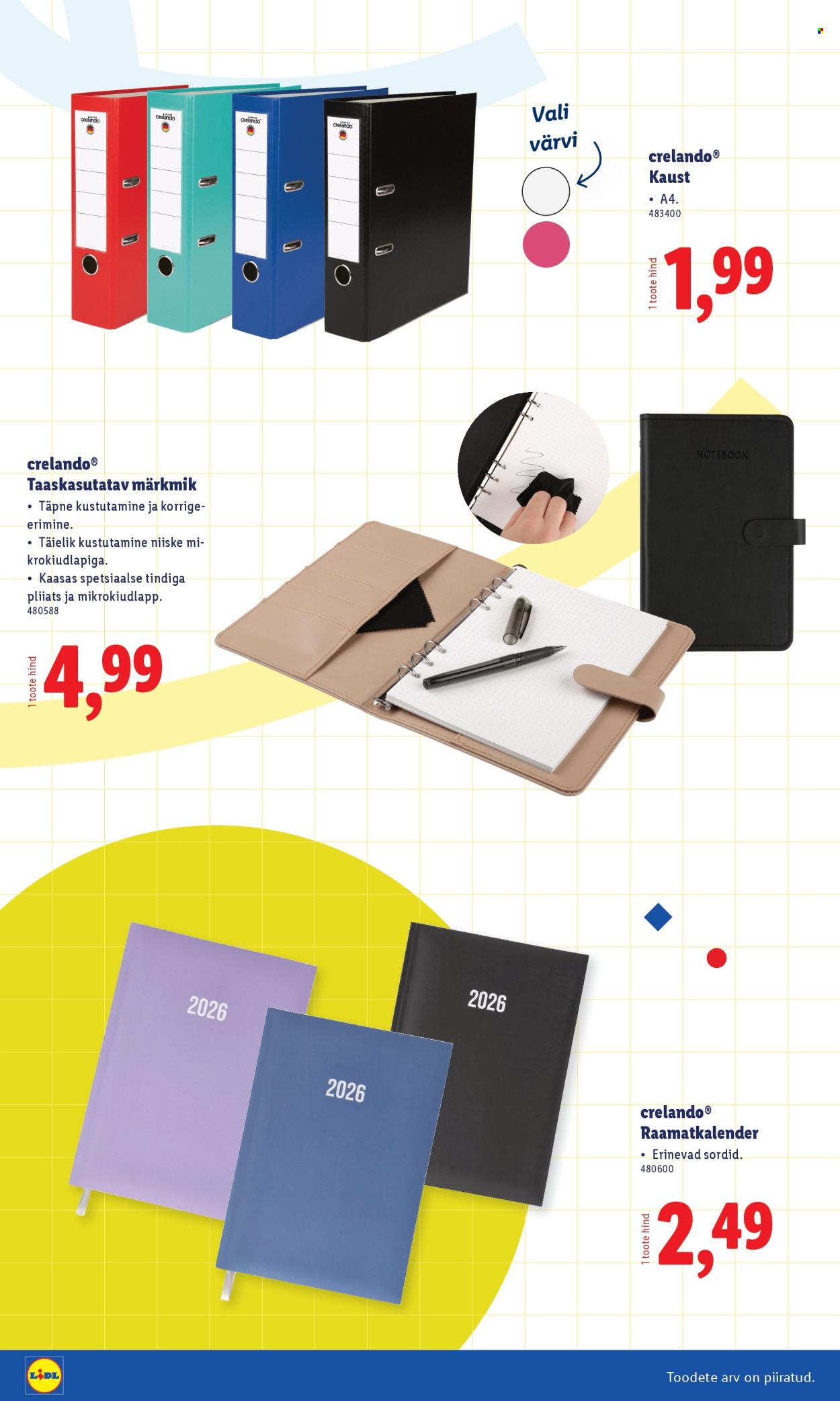 lidl - Lidl kliendileht - Koolitarvete kataloog 2025 (19.07 - 11.08.2025) - page: 40 lidl - Lidl kliendileht - Koolitarvete kataloog 2025 (19.07 - 11.08.2025) - page: 40