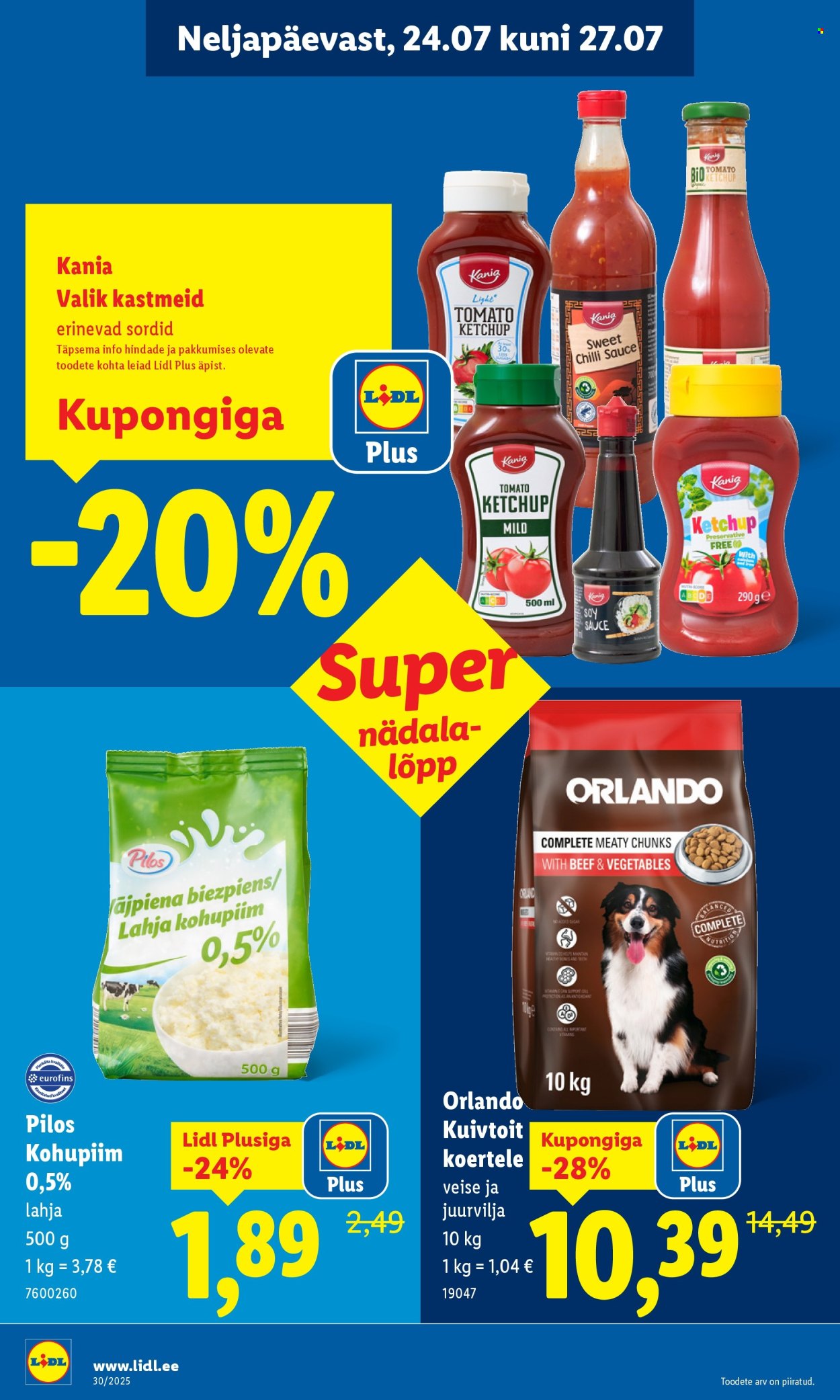 lidl - Lidl kliendileht - Nädalalõpu pakkumised (24.07 - 27.07.2025) - page: 18