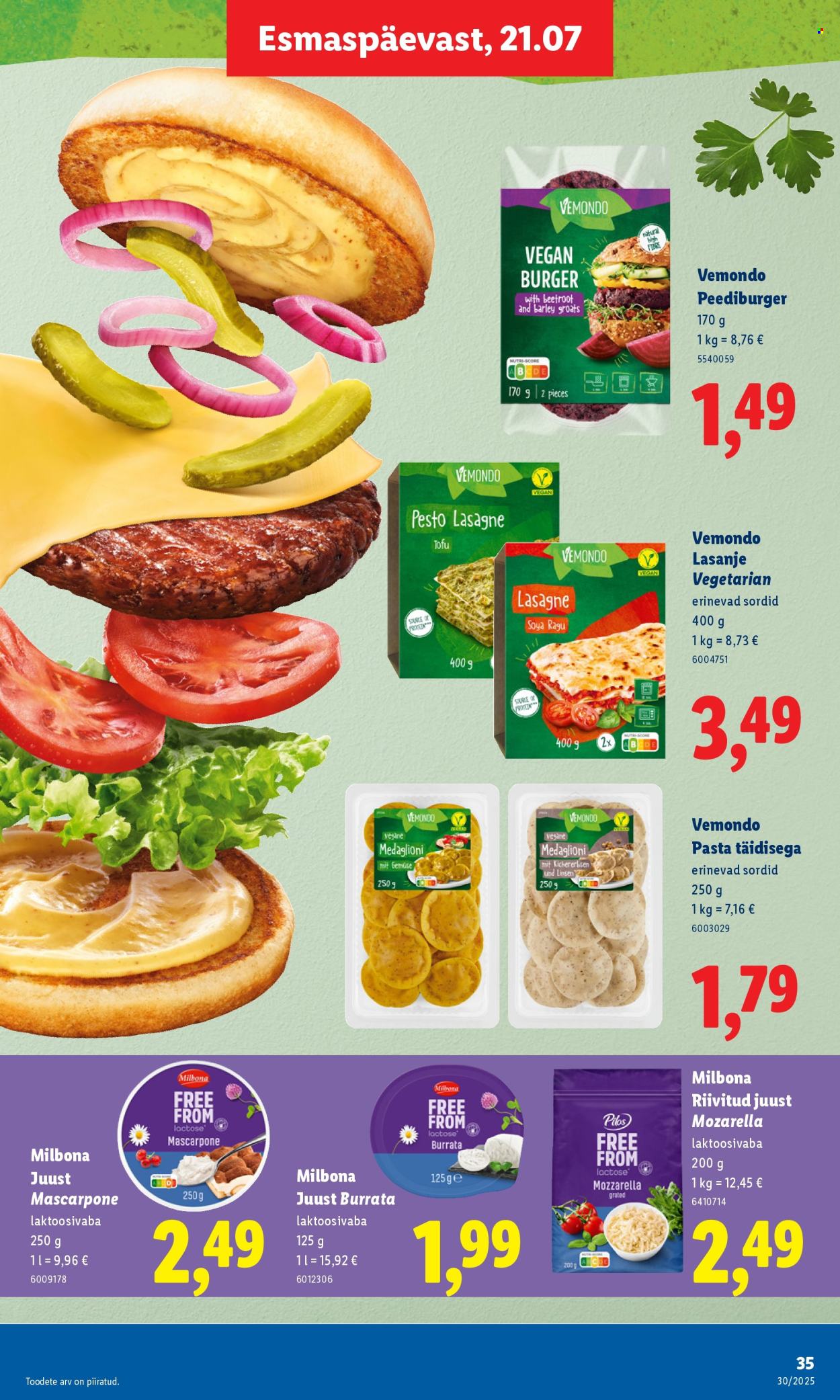 lidl - Lidl kliendileht - Nädalalõpu pakkumised (24.07 - 27.07.2025) - page: 35