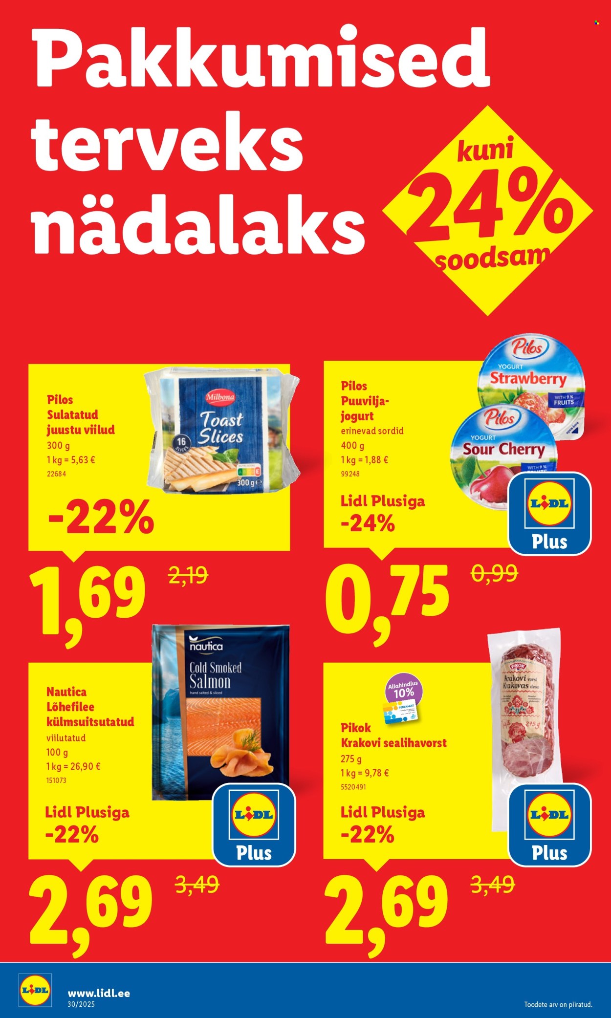 lidl - Lidl kliendileht - Nädalalõpu pakkumised (24.07 - 27.07.2025) - page: 36