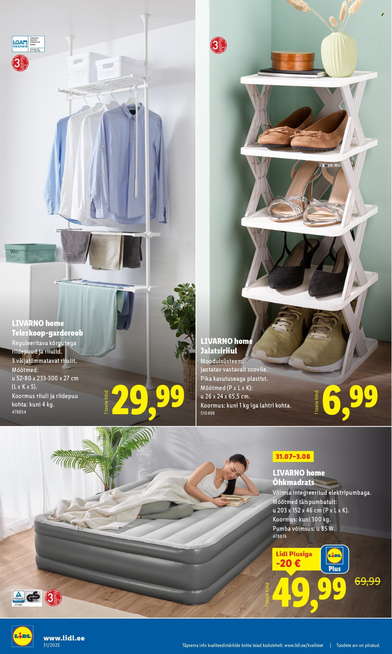 lidl - Lidl kliendileht - Kliendileht (28.07 - 3.08.2025) - page: 50 lidl - Lidl kliendileht - Kliendileht (28.07 - 3.08.2025) - page: 50