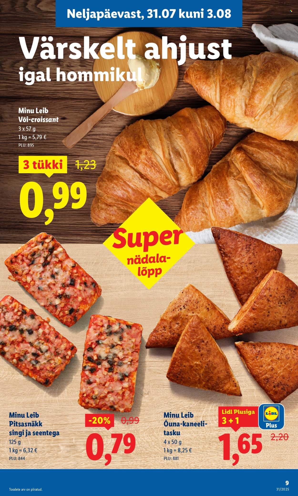 lidl - Lidl kliendileht - Kliendileht (31.07 - 3.08.2025) - page: 9 lidl - Lidl kliendileht - Kliendileht (31.07 - 3.08.2025) - page: 9