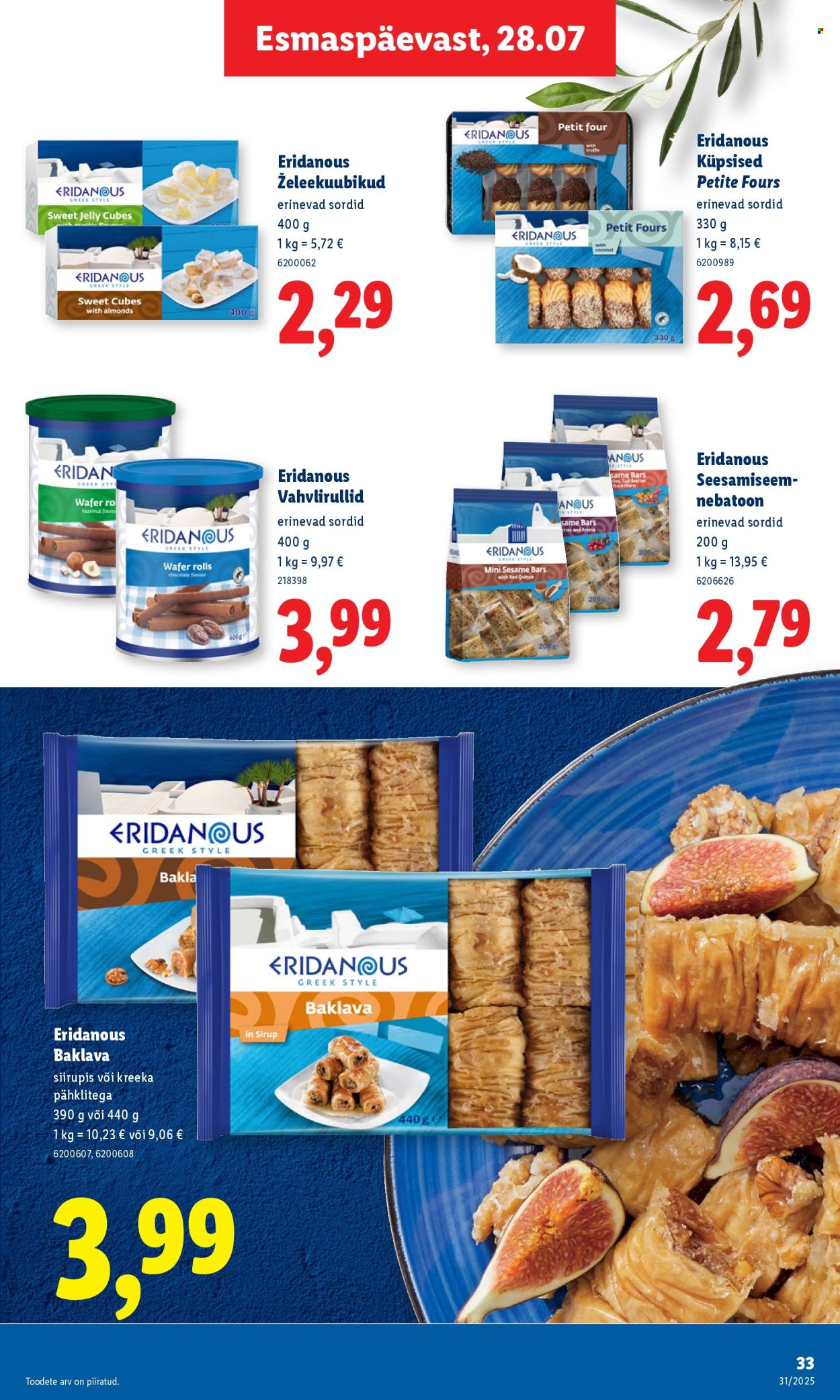 lidl - Lidl kliendileht - Kliendileht (31.07 - 3.08.2025) - page: 33 lidl - Lidl kliendileht - Kliendileht (31.07 - 3.08.2025) - page: 33