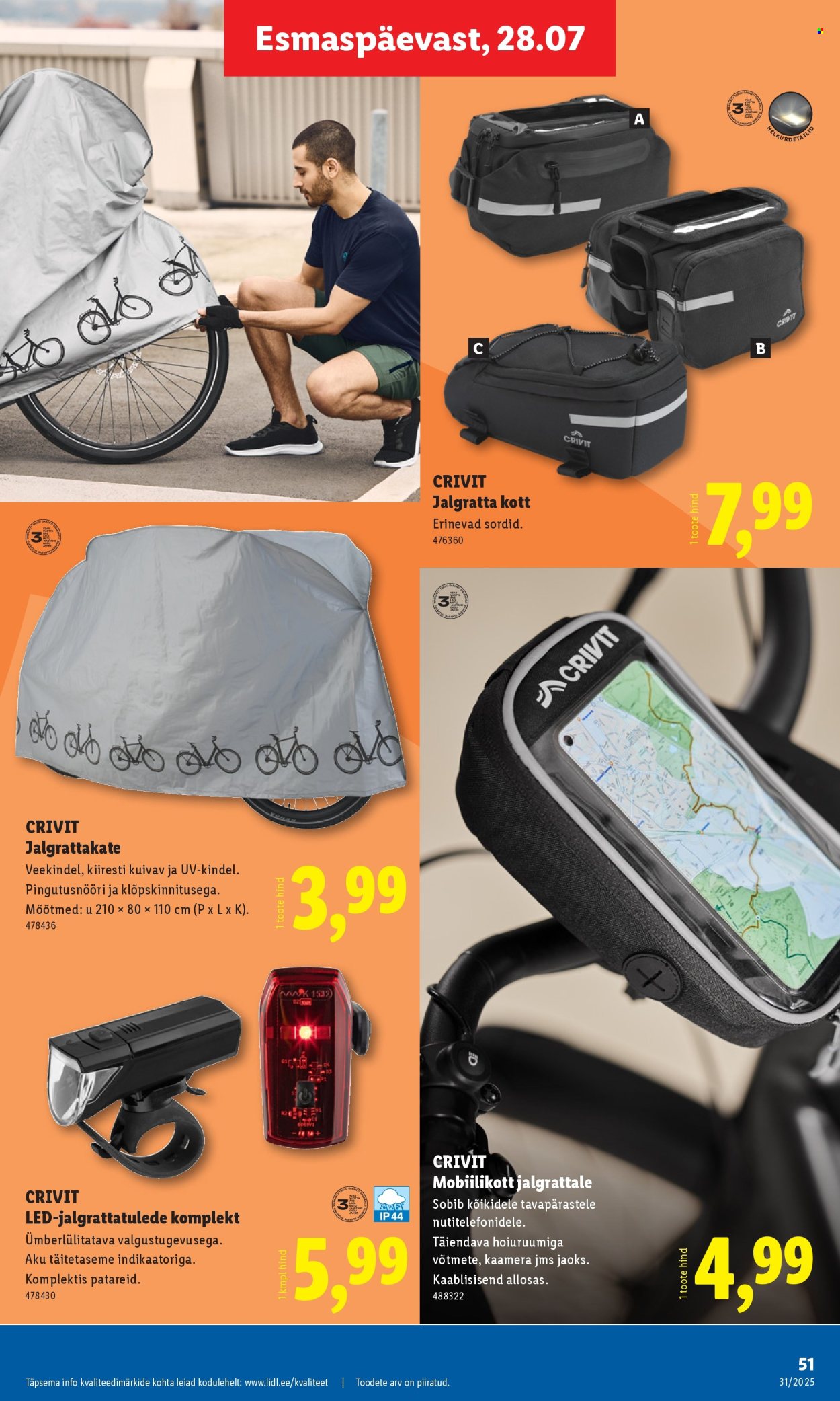 lidl - Lidl kliendileht - Kliendileht (31.07 - 3.08.2025) - page: 51 lidl - Lidl kliendileht - Kliendileht (31.07 - 3.08.2025) - page: 51