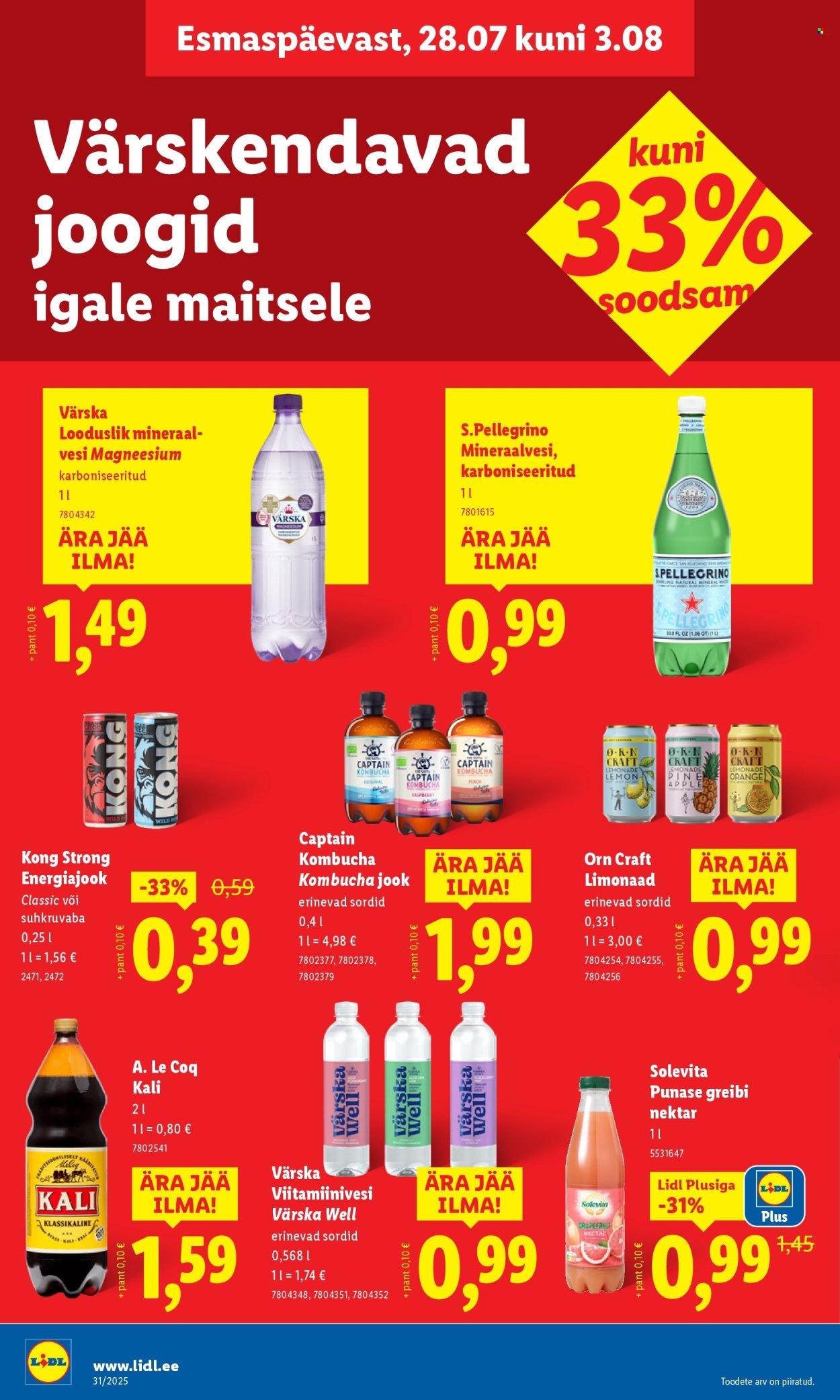 lidl - Lidl kliendileht - Kliendileht (31.07 - 3.08.2025) - page: 40 lidl - Lidl kliendileht - Kliendileht (31.07 - 3.08.2025) - page: 40