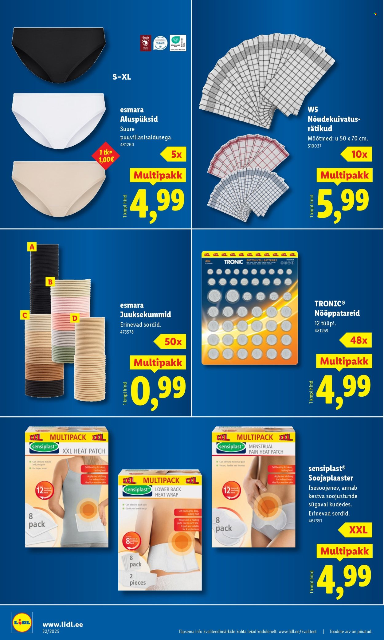 lidl - Lidl kliendileht - Tööstuskaupade pakkumised (4.08 - 10.08.2025) - page: 16